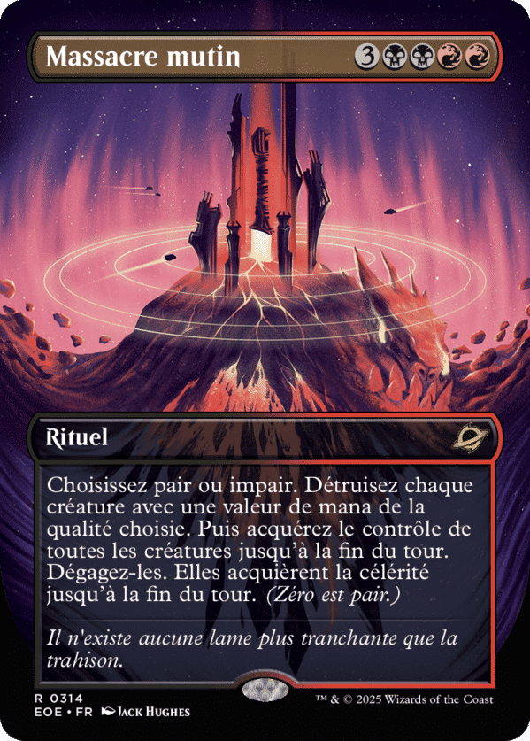 Massacre mutin — Edge of Eternities — Magic: The Gathering