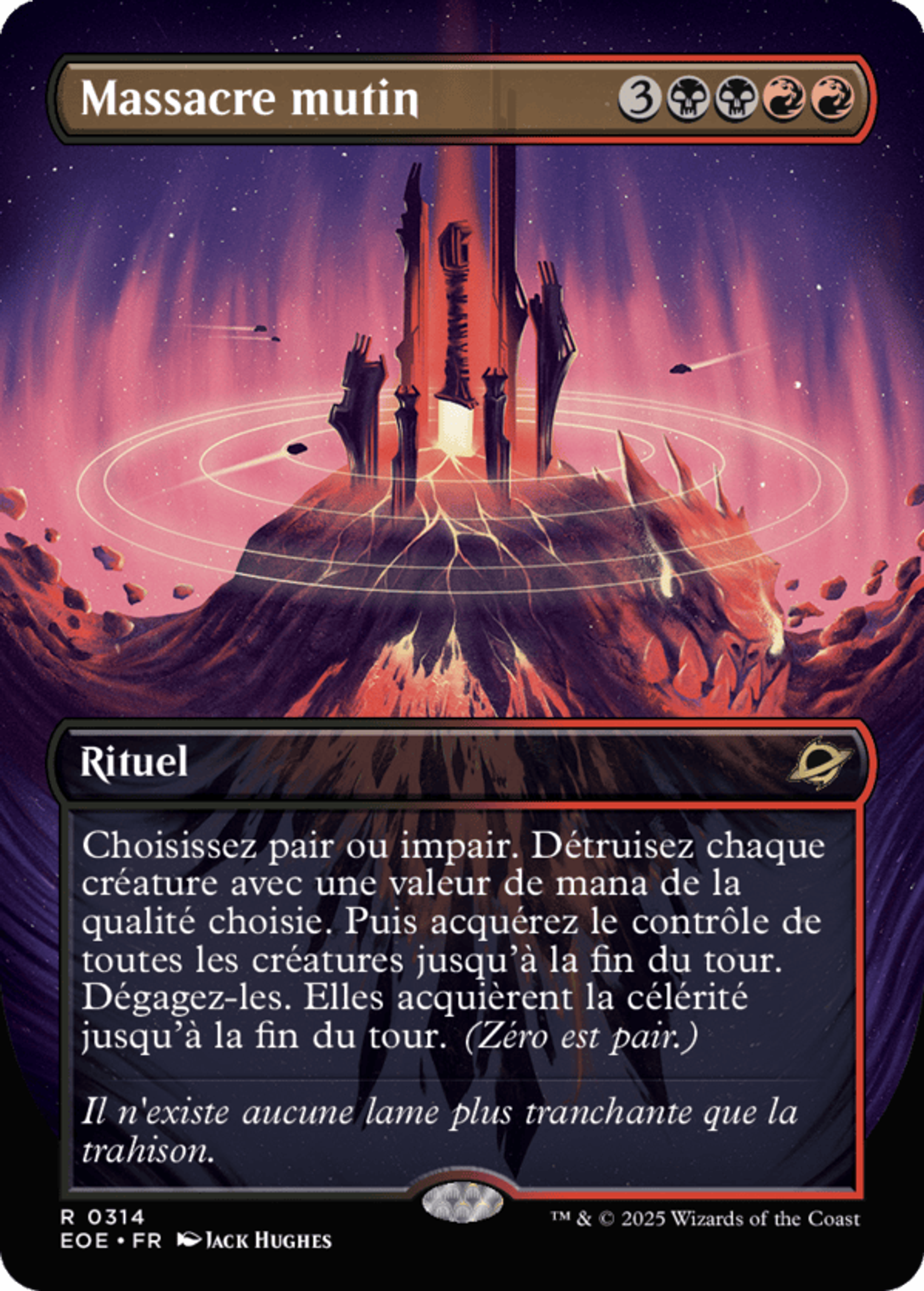 Massacre mutin — Edge of Eternities — Magic: The Gathering