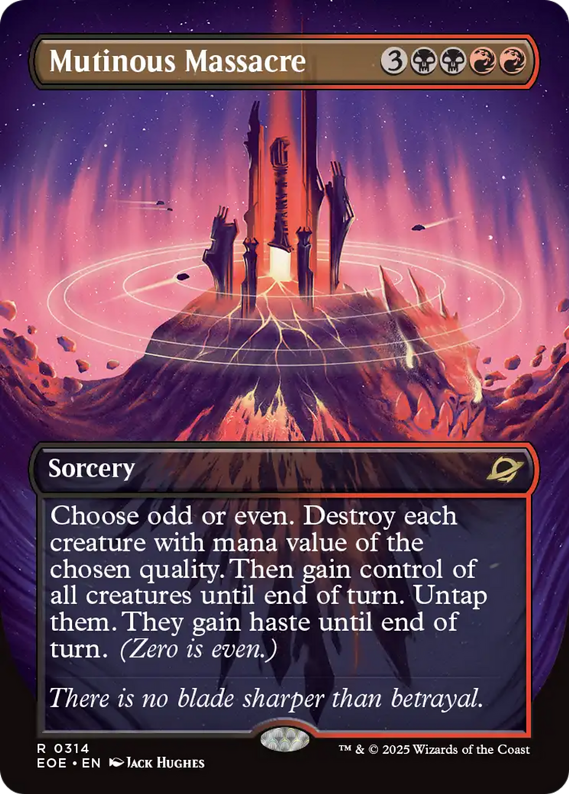 Massacre mutin — Edge of Eternities — Magic: The Gathering