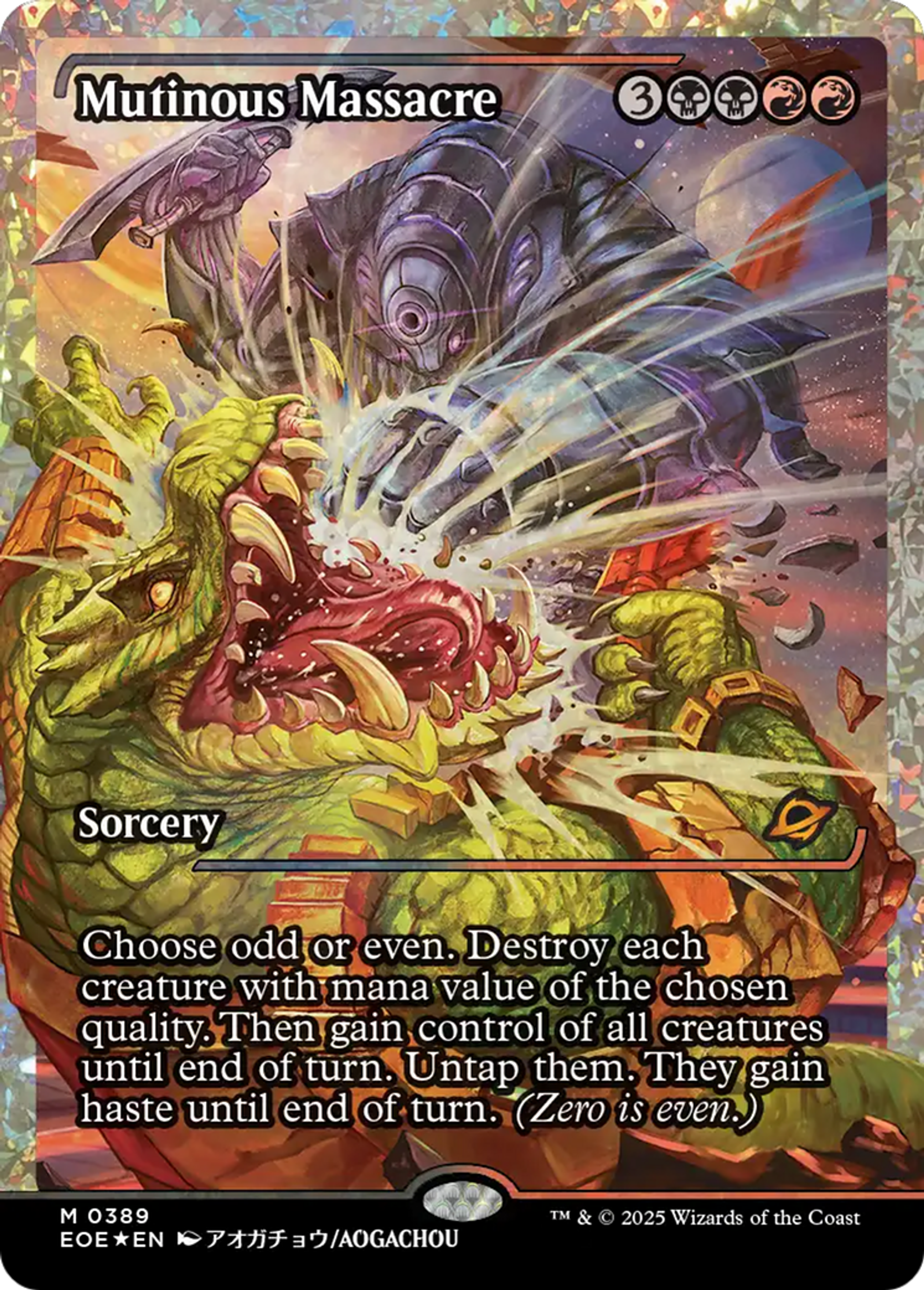 Massacre mutin — Edge of Eternities — Magic: The Gathering
