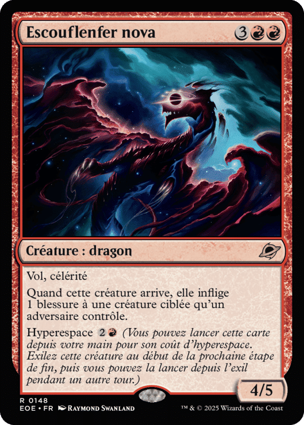 Escouflenfer nova — Edge of Eternities — Magic: The Gathering
