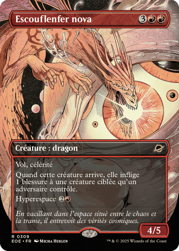 Escouflenfer nova — Edge of Eternities — Magic: The Gathering