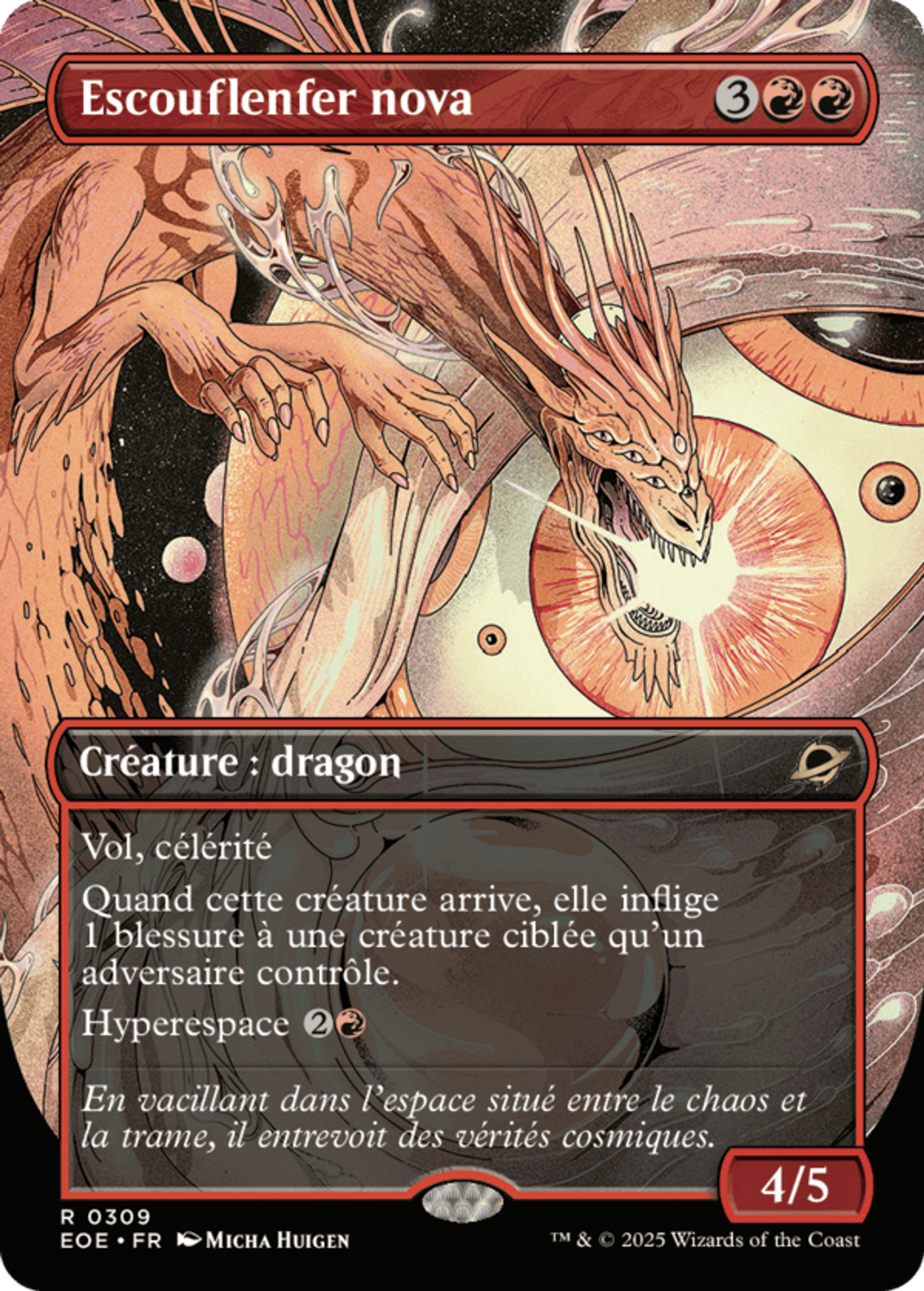 Escouflenfer nova — Edge of Eternities — Magic: The Gathering