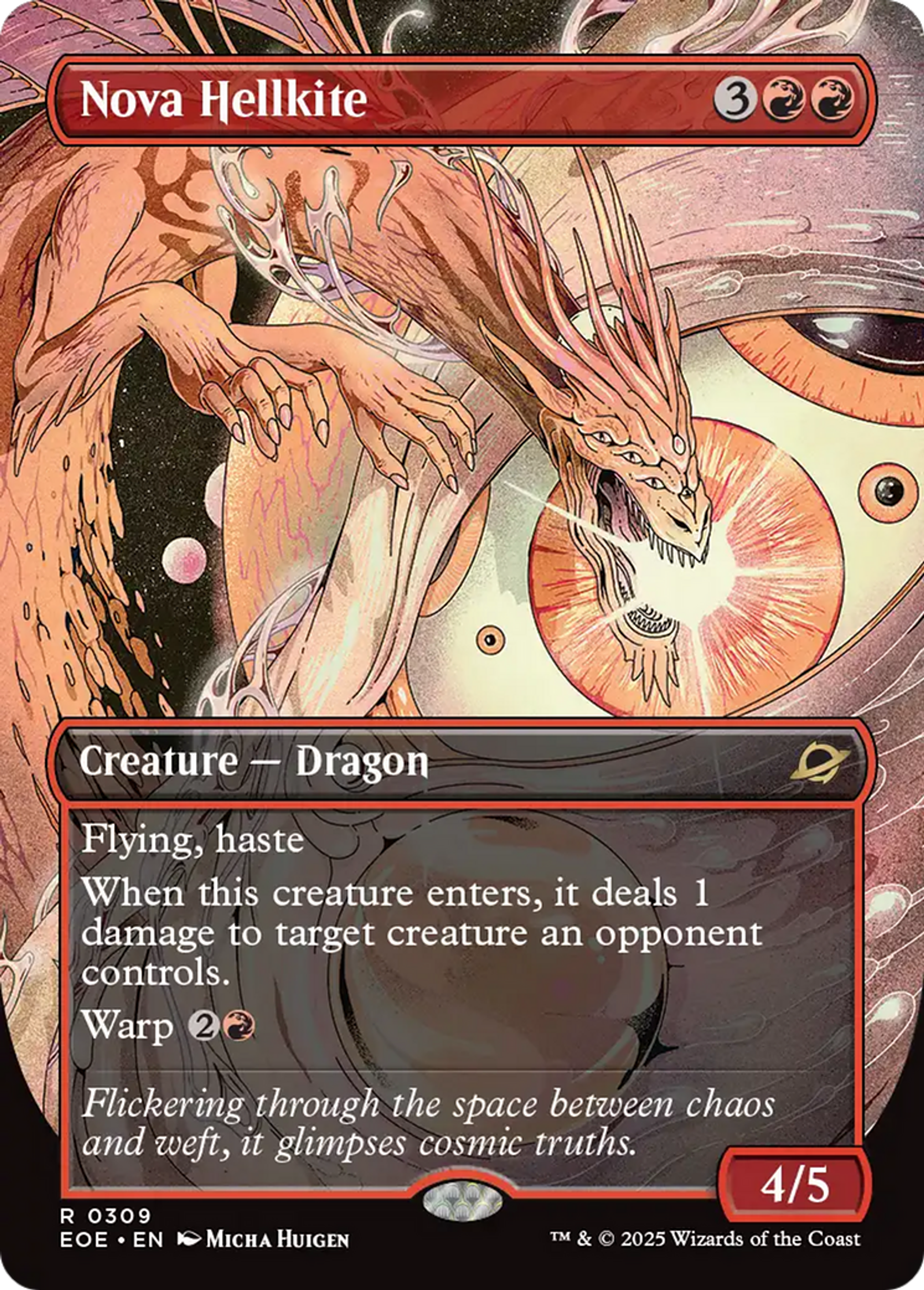 Escouflenfer nova — Edge of Eternities — Magic: The Gathering