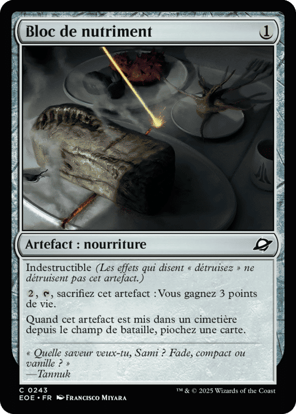 Bloc de nutriment — Edge of Eternities — Magic: The Gathering
