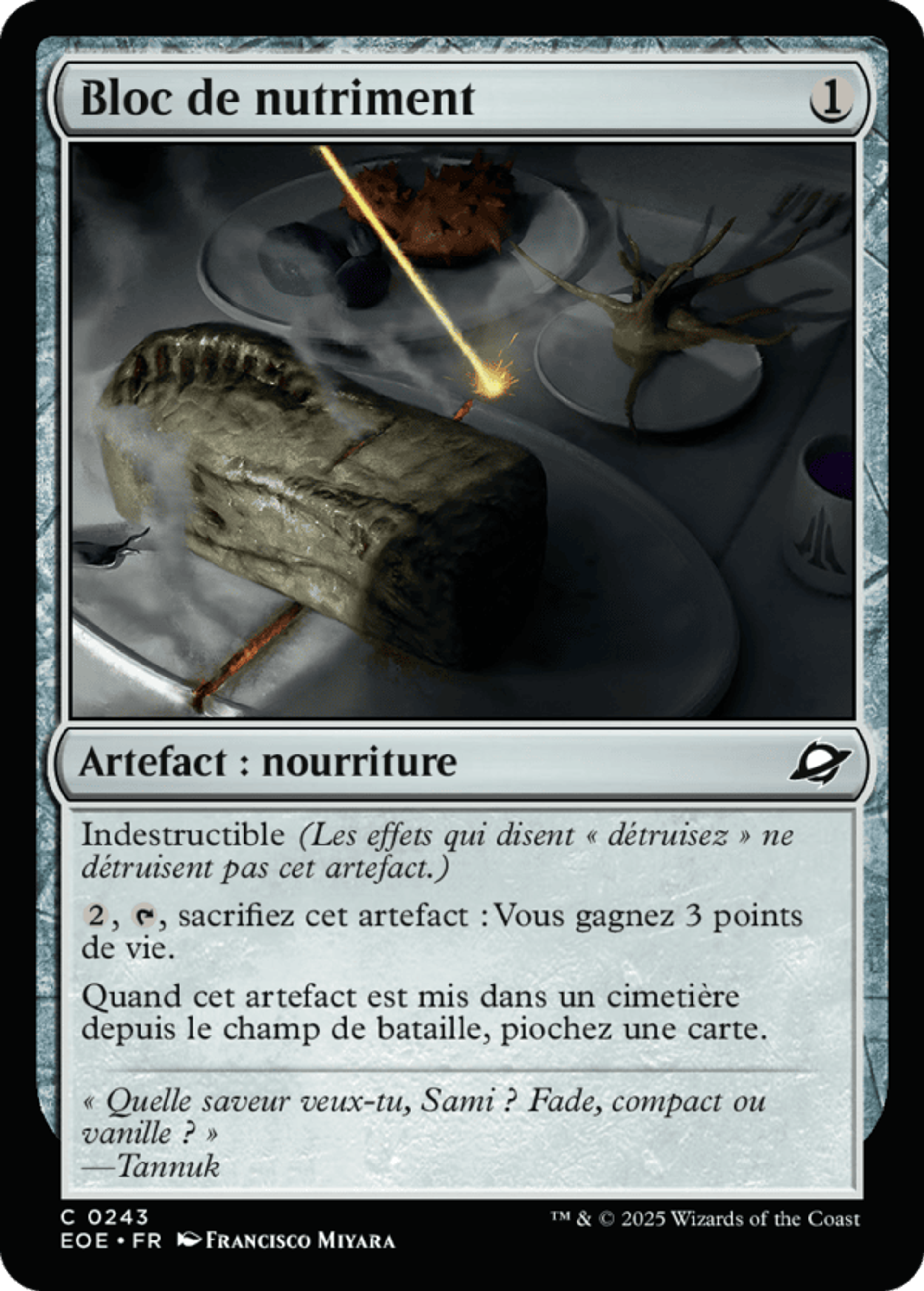 Bloc de nutriment — Edge of Eternities — Magic: The Gathering