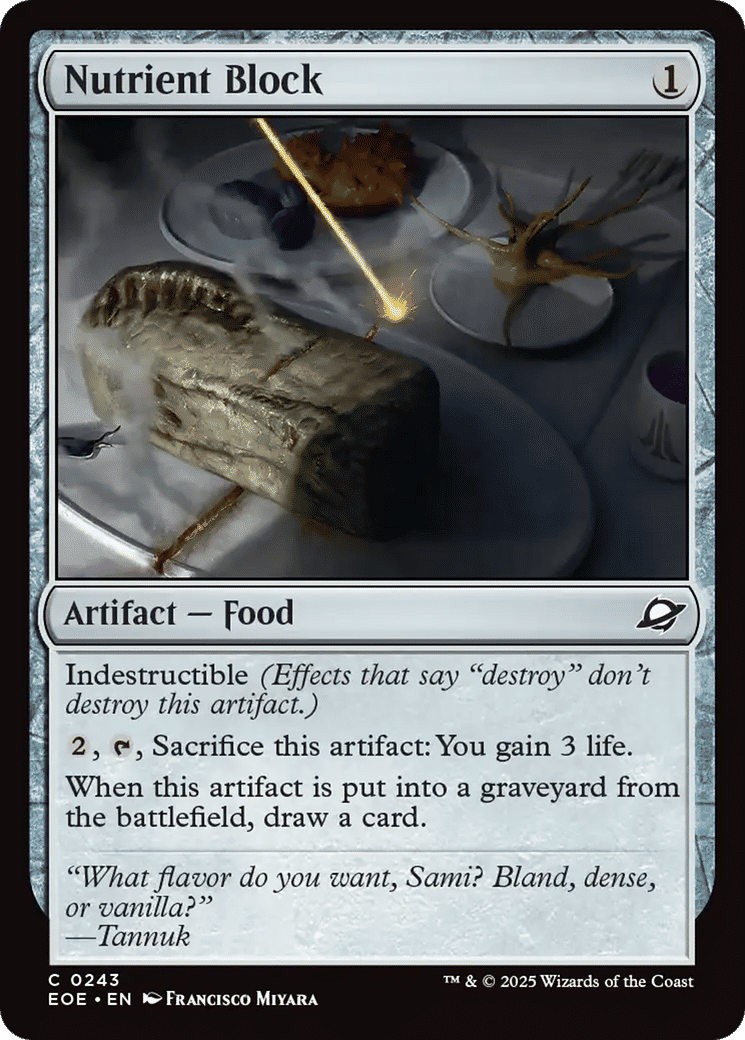 Bloc de nutriment — Edge of Eternities — Magic: The Gathering
