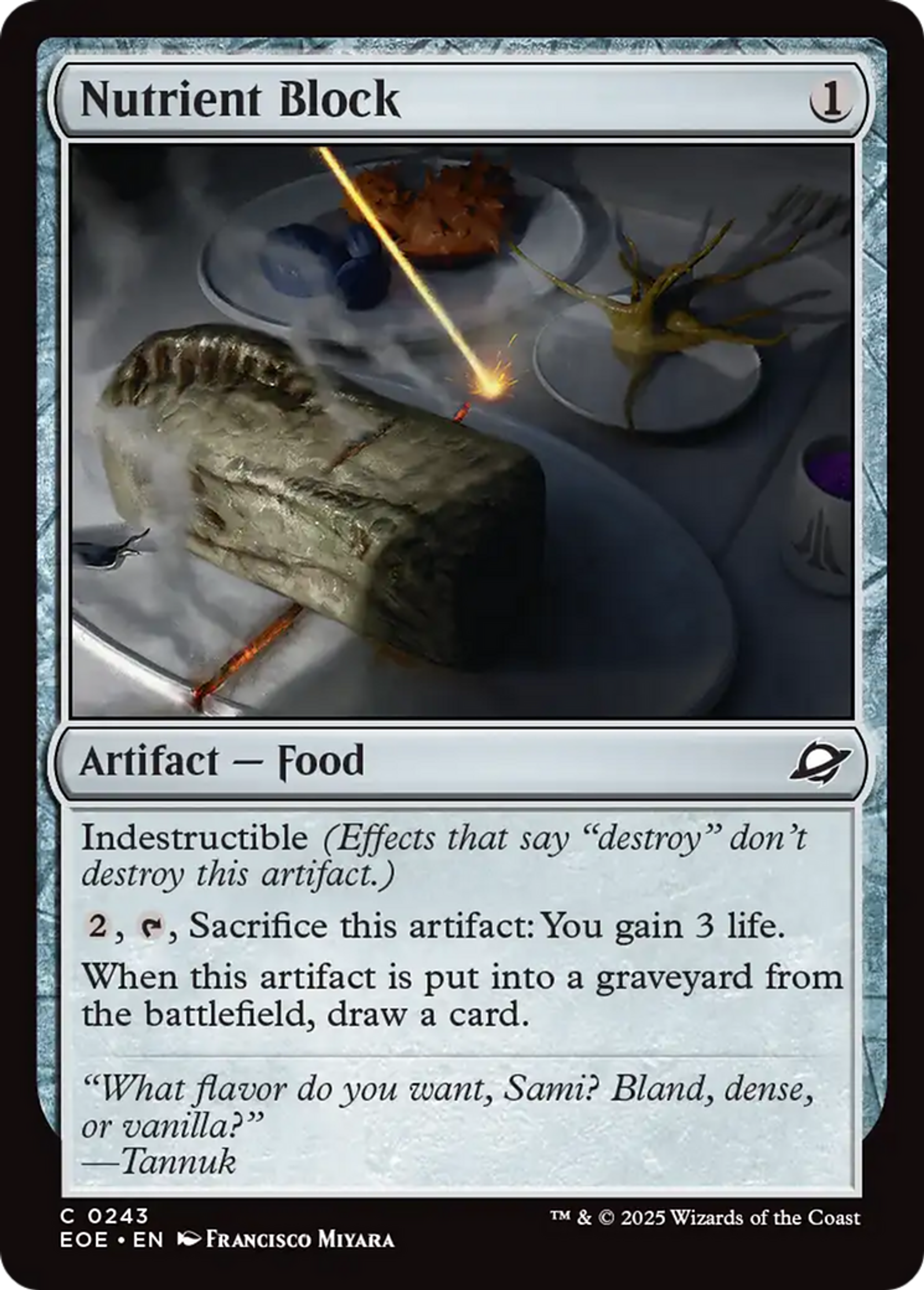 Bloc de nutriment — Edge of Eternities — Magic: The Gathering