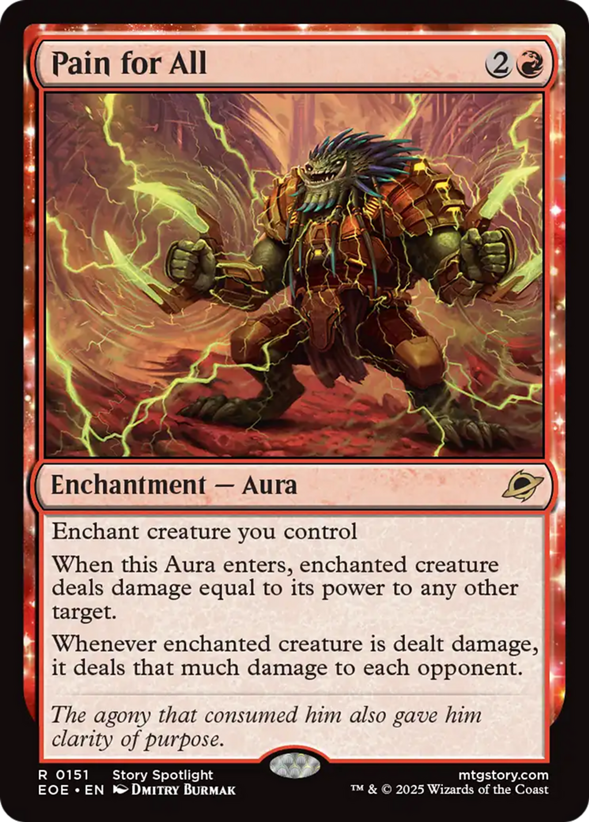 Souffrances pour tous — Edge of Eternities — Magic: The Gathering
