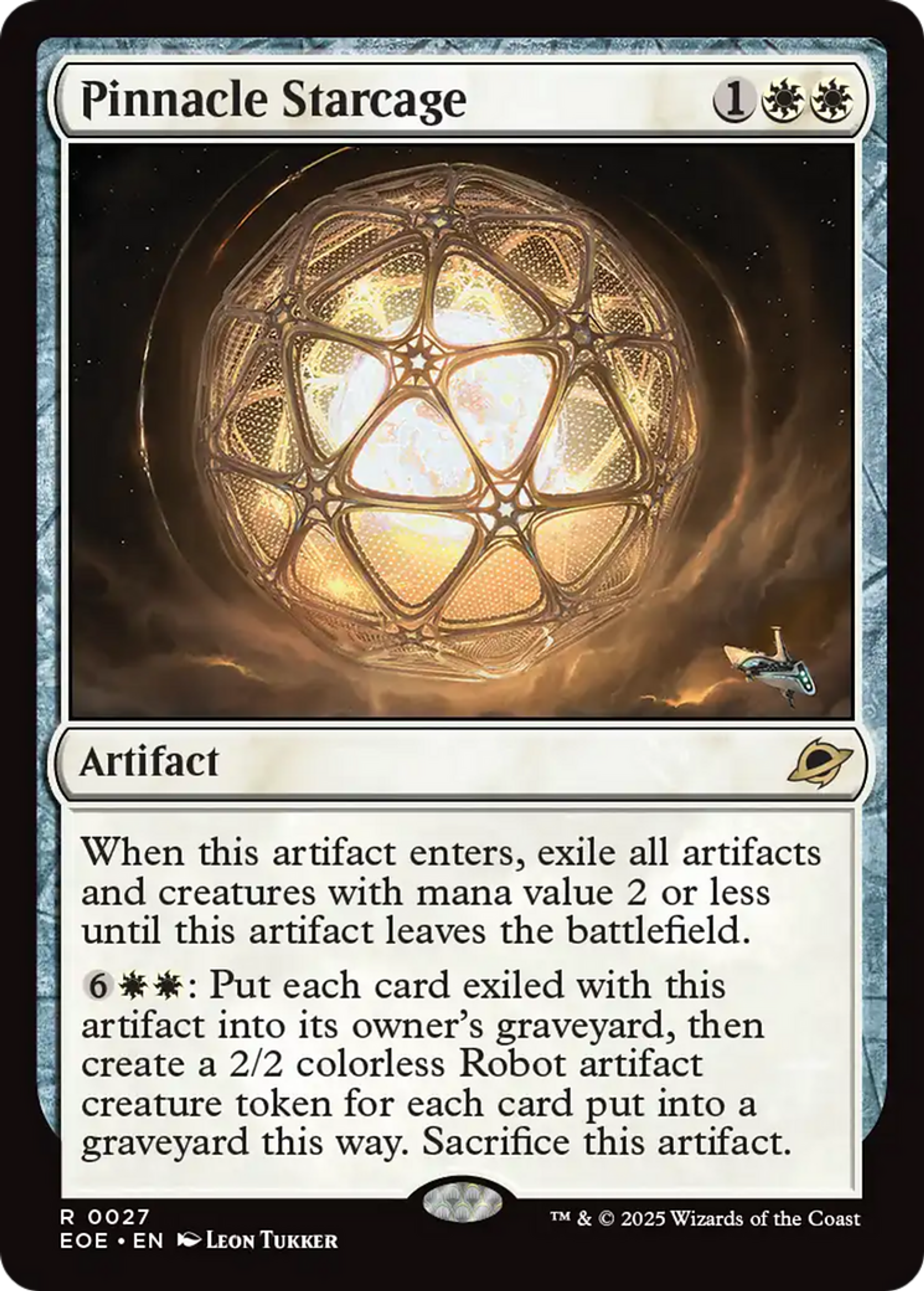 Cage stellaire d'Apogée — Edge of Eternities — Magic: The Gathering