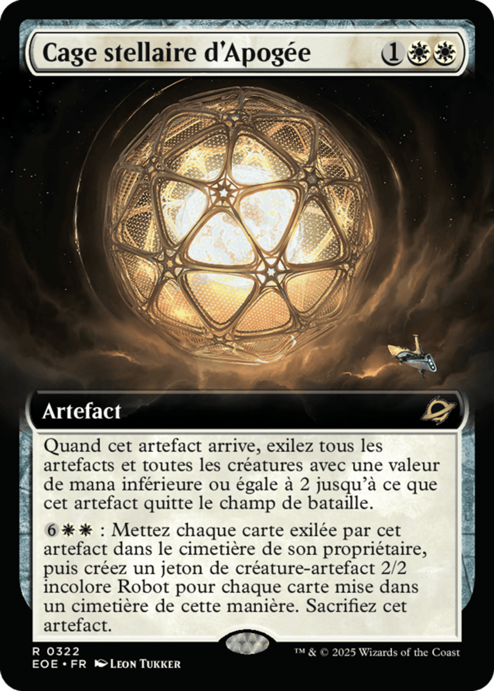 Cage stellaire d'Apogée — Edge of Eternities — Magic: The Gathering