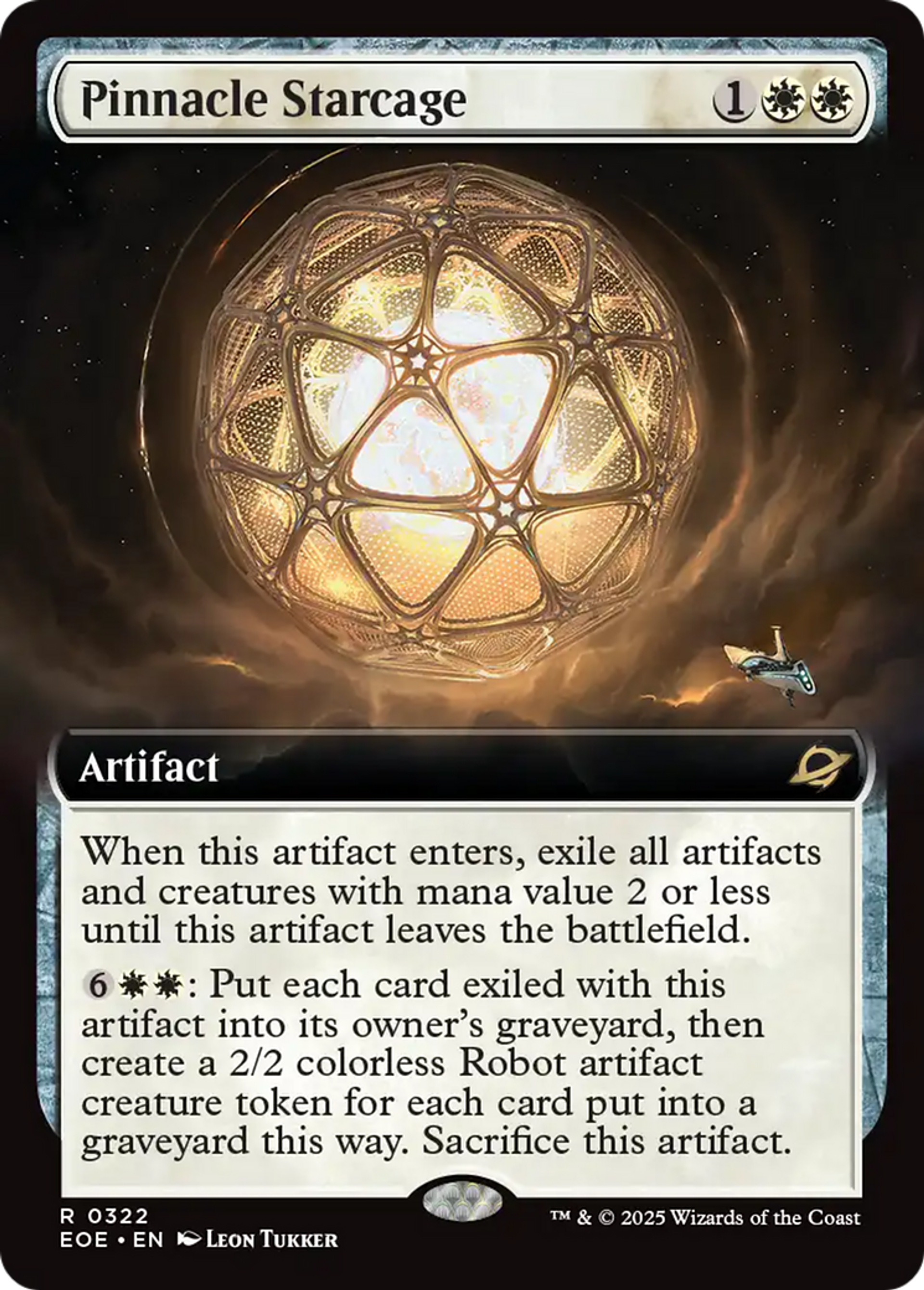 Cage stellaire d'Apogée — Edge of Eternities — Magic: The Gathering