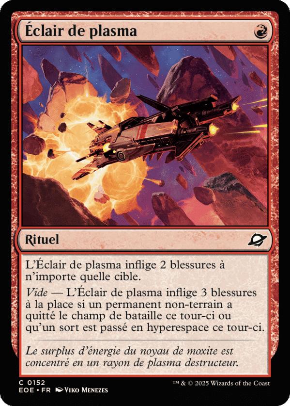 Éclair de plasma — Edge of Eternities — Magic: The Gathering