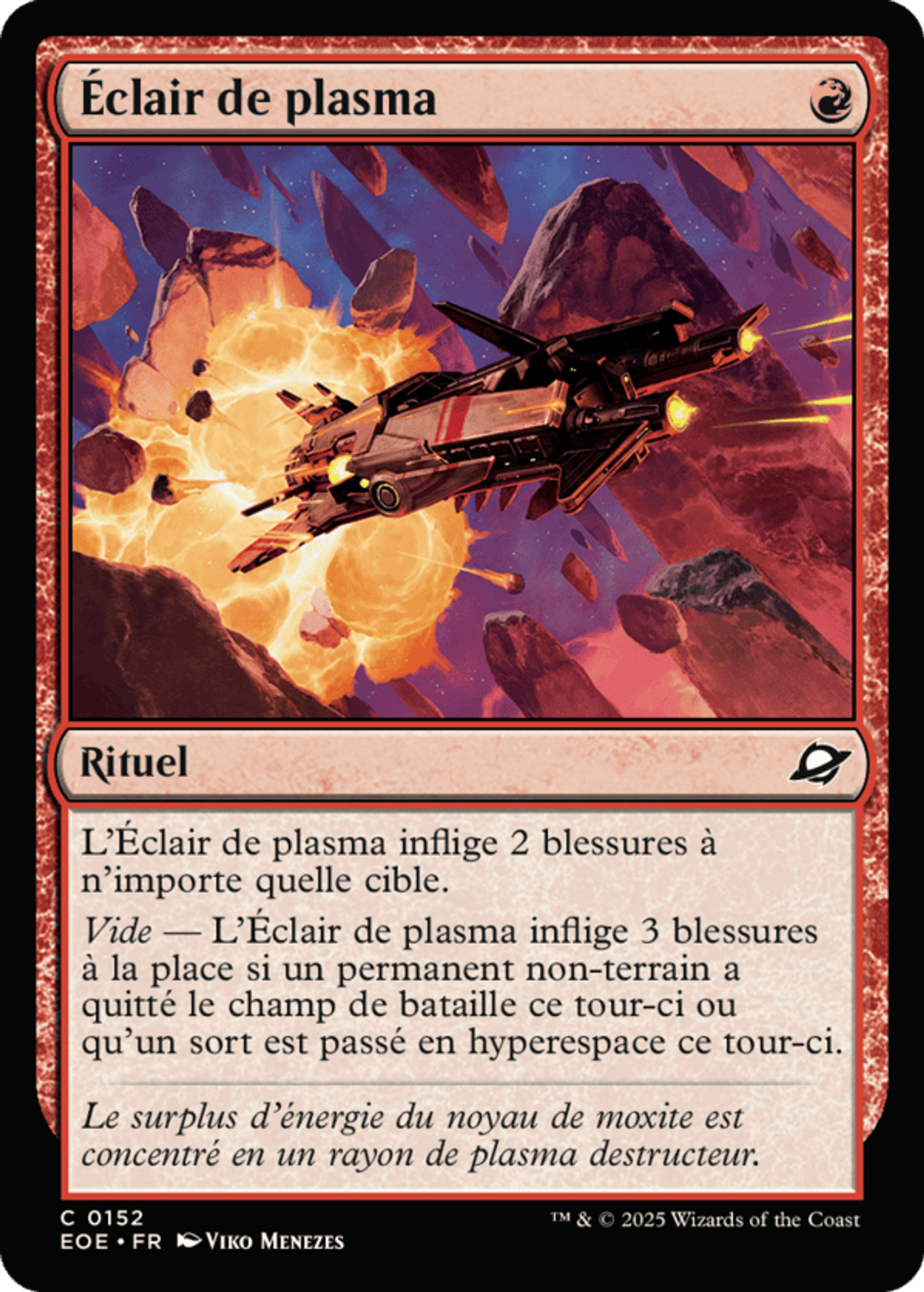 Éclair de plasma — Edge of Eternities — Magic: The Gathering