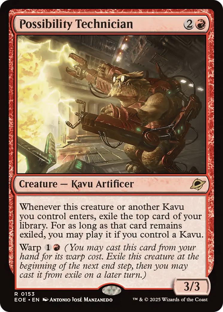 Possibility Technician — Edge of Eternities — Magic: The Gathering