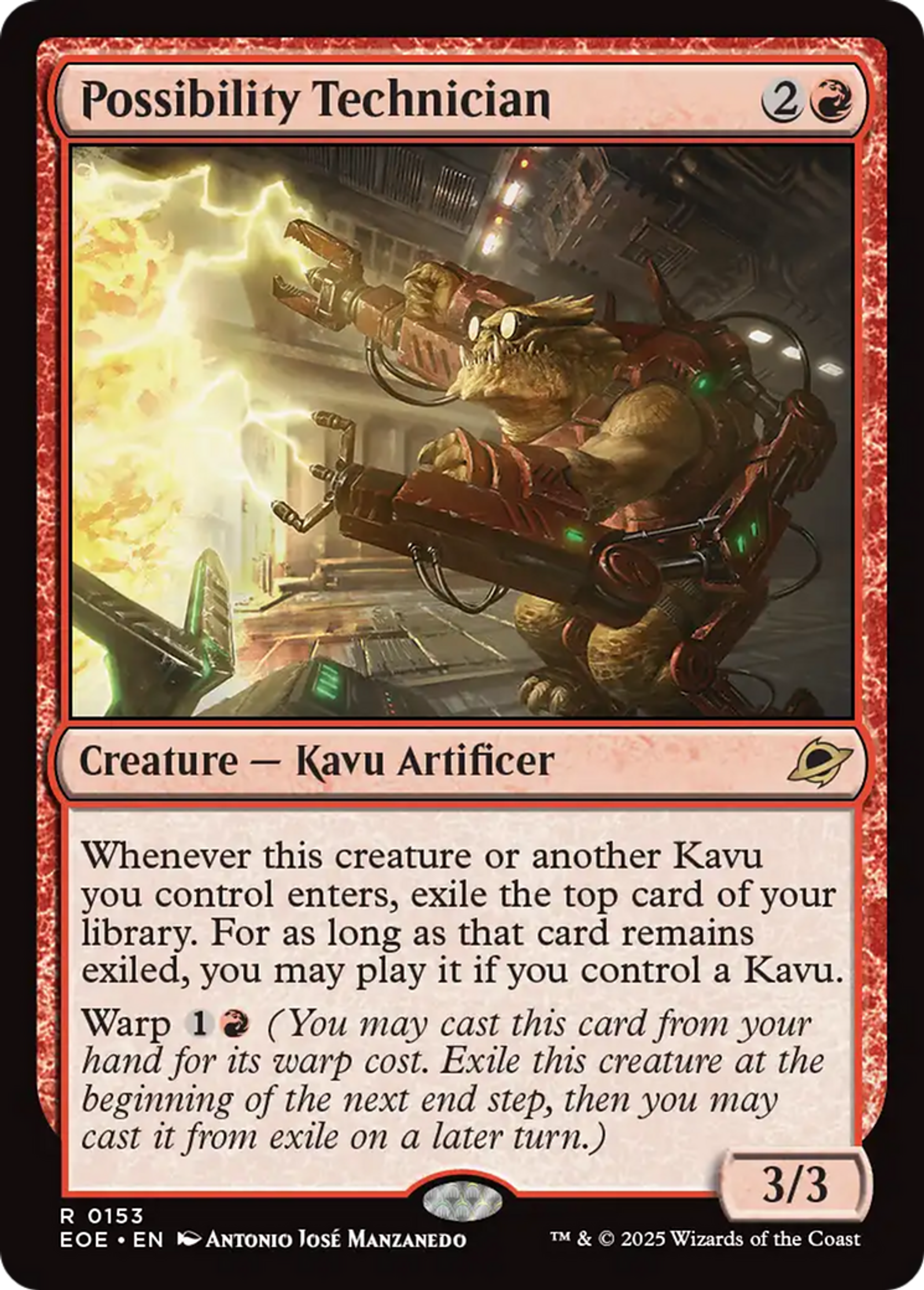 Technicien de probabilité — Edge of Eternities — Magic: The Gathering