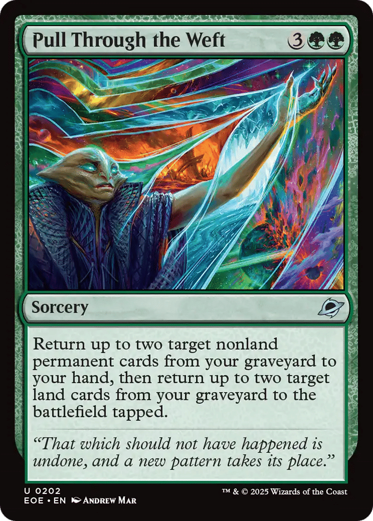 Pull Through the Weft — Edge of Eternities — Magic: The Gathering