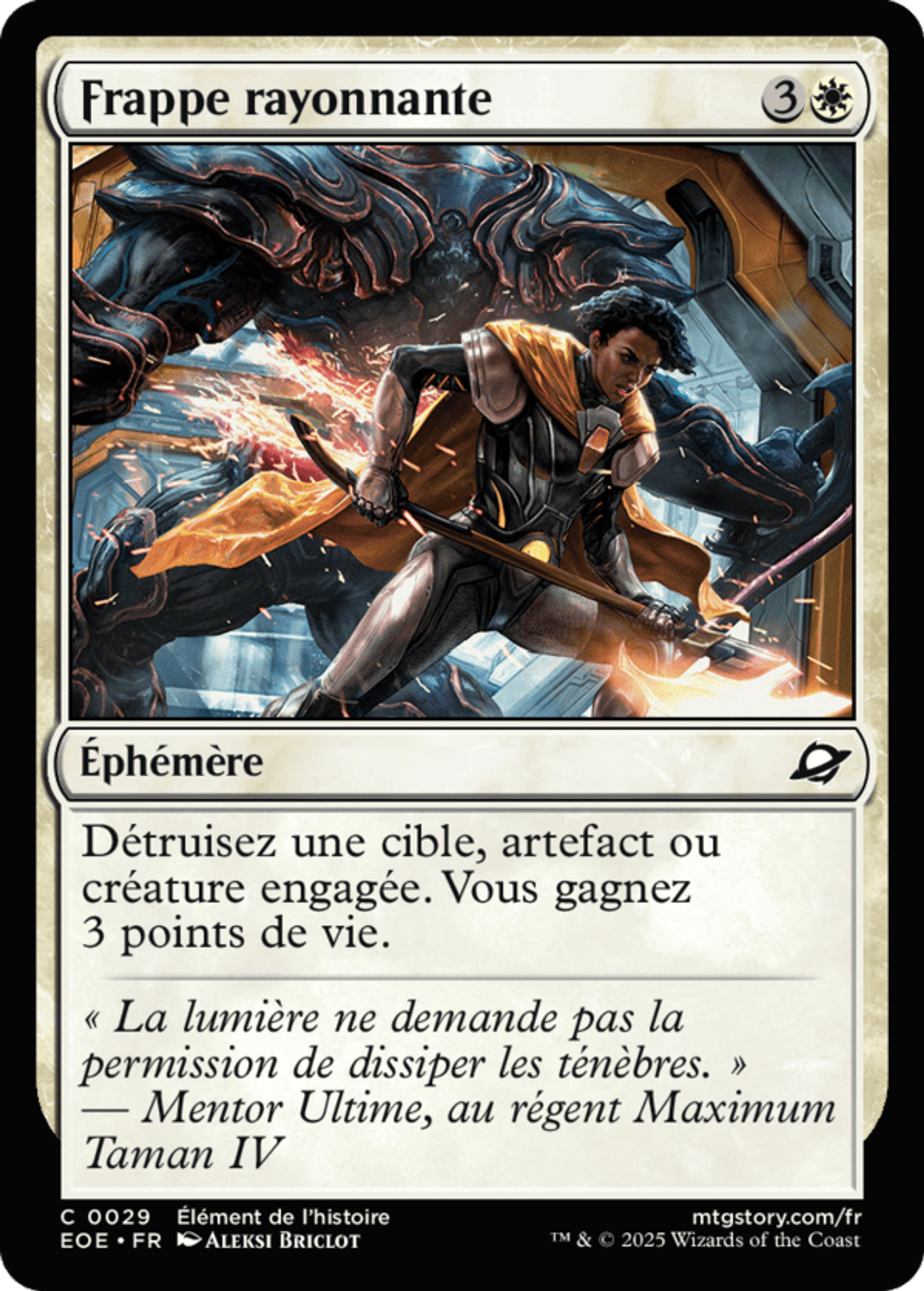 Frappe rayonnante — Edge of Eternities — Magic: The Gathering
