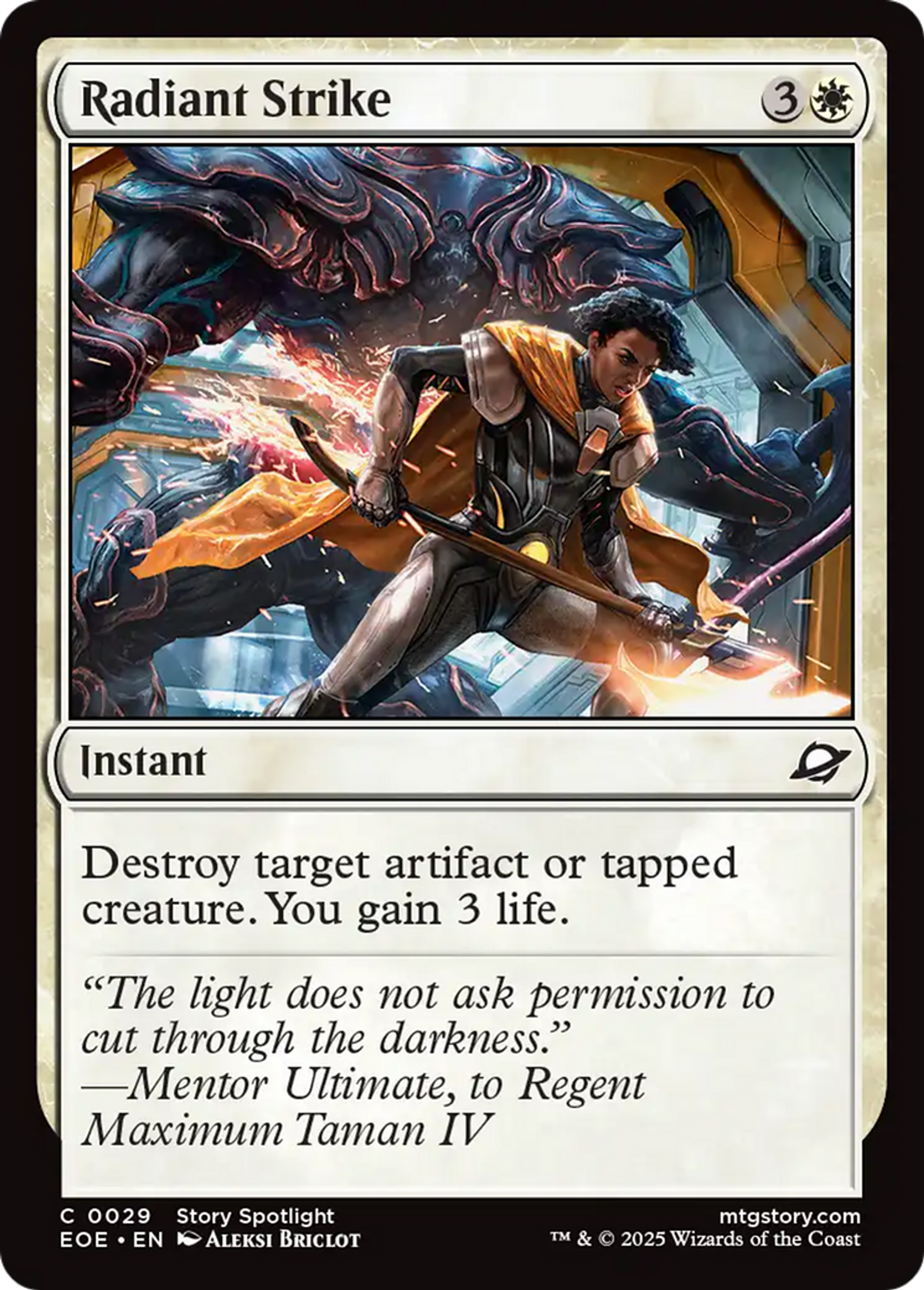 Radiant Strike — Edge of Eternities — Magic: The Gathering