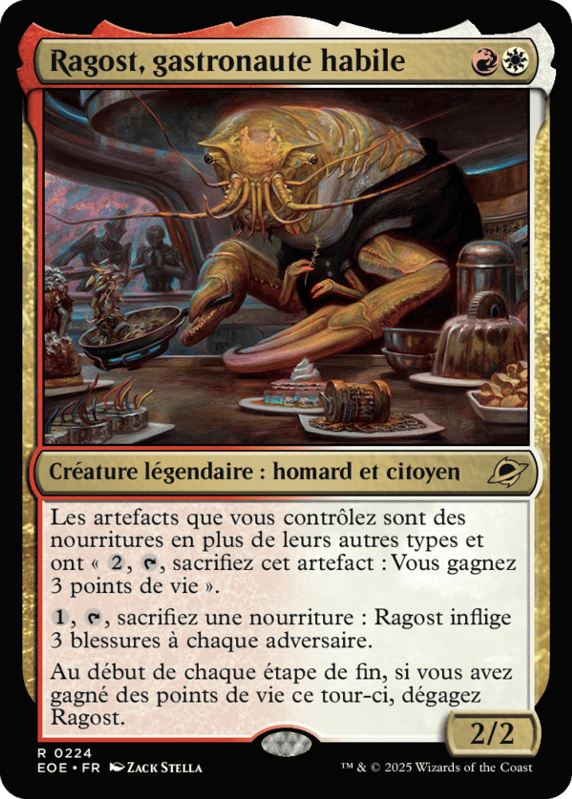 Ragost, gastronaute habile — Edge of Eternities — Magic: The Gathering