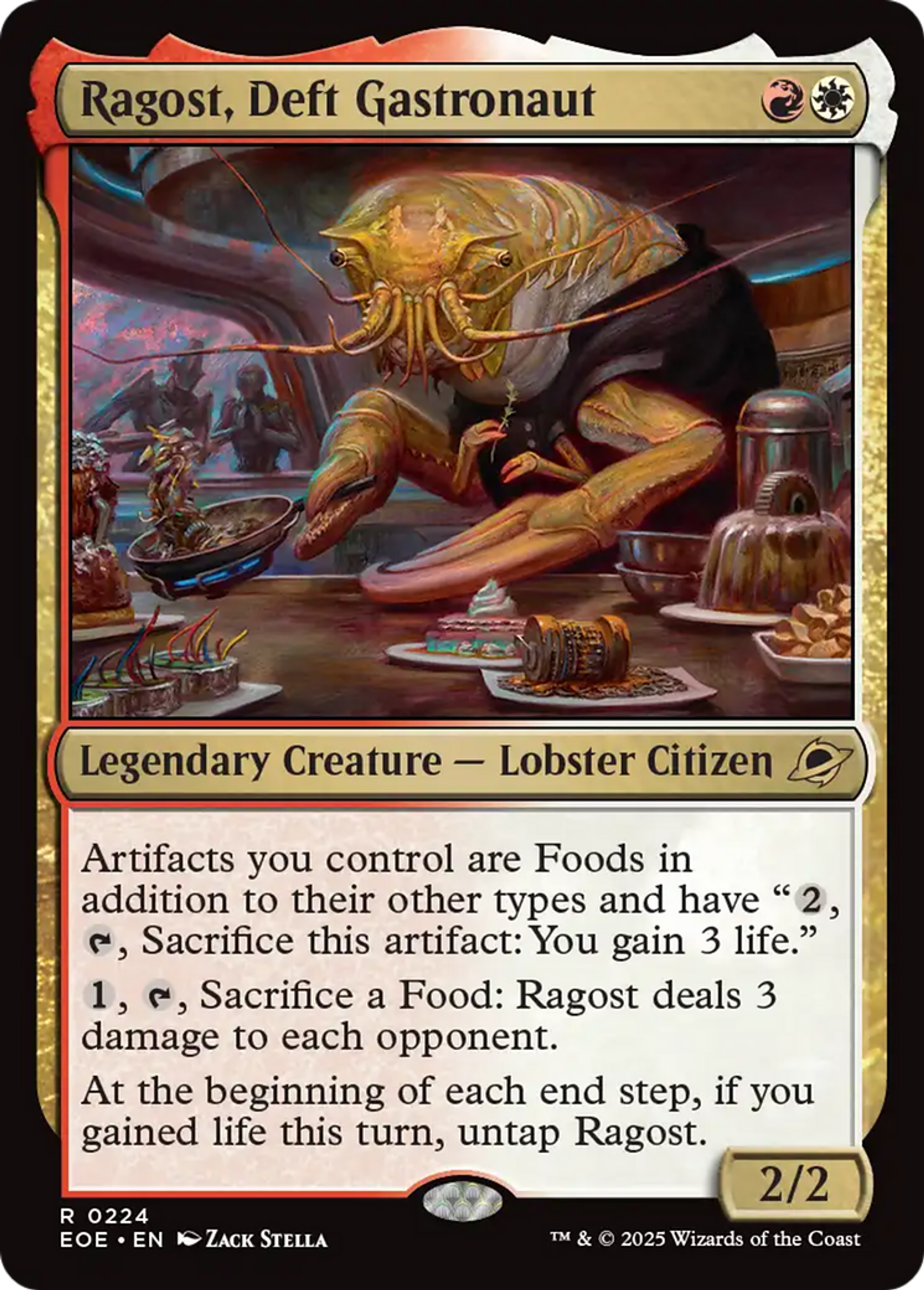 Ragost, Deft Gastronaut — Edge of Eternities — Magic: The Gathering