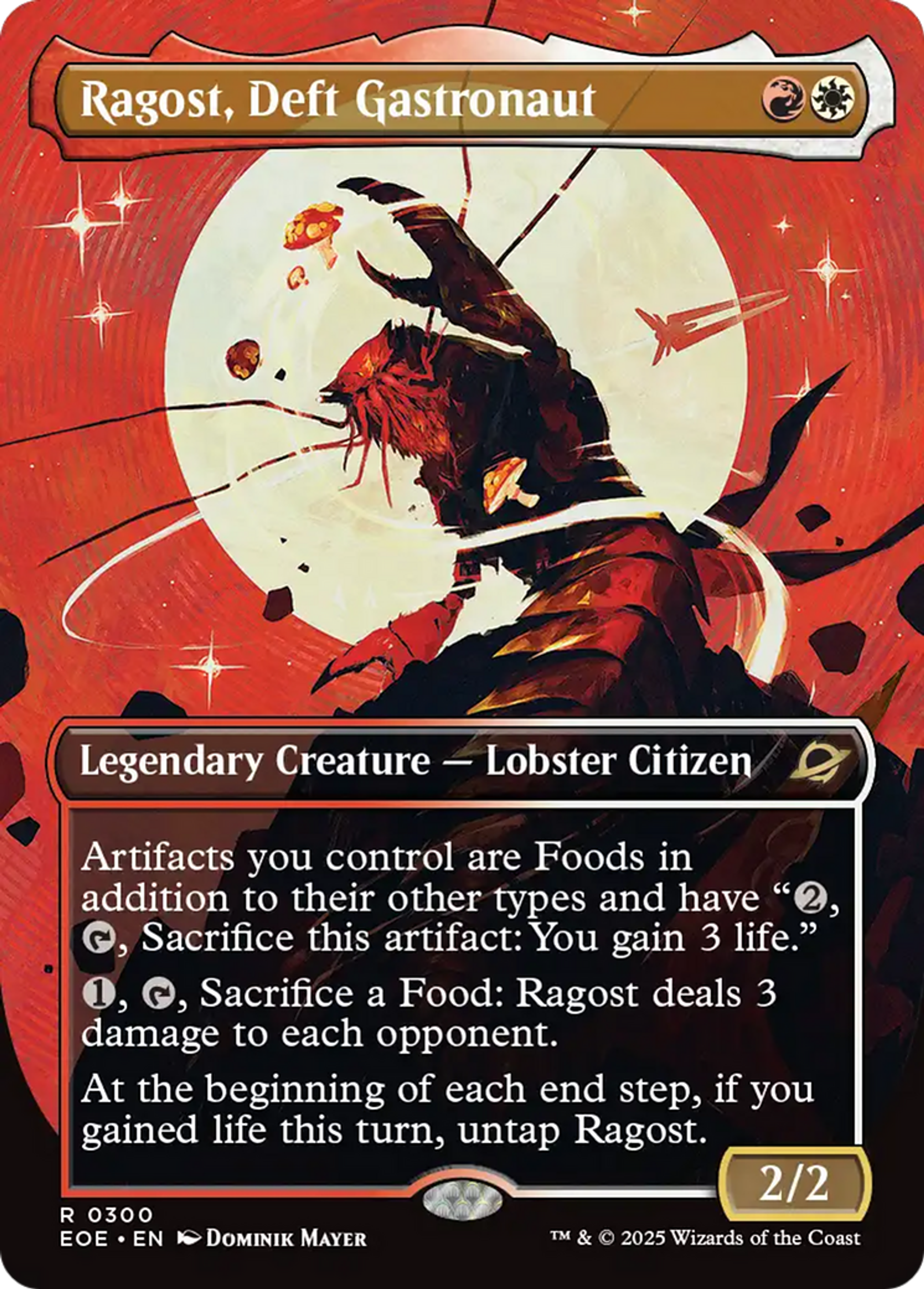 Ragost, gastronaute habile — Edge of Eternities — Magic: The Gathering