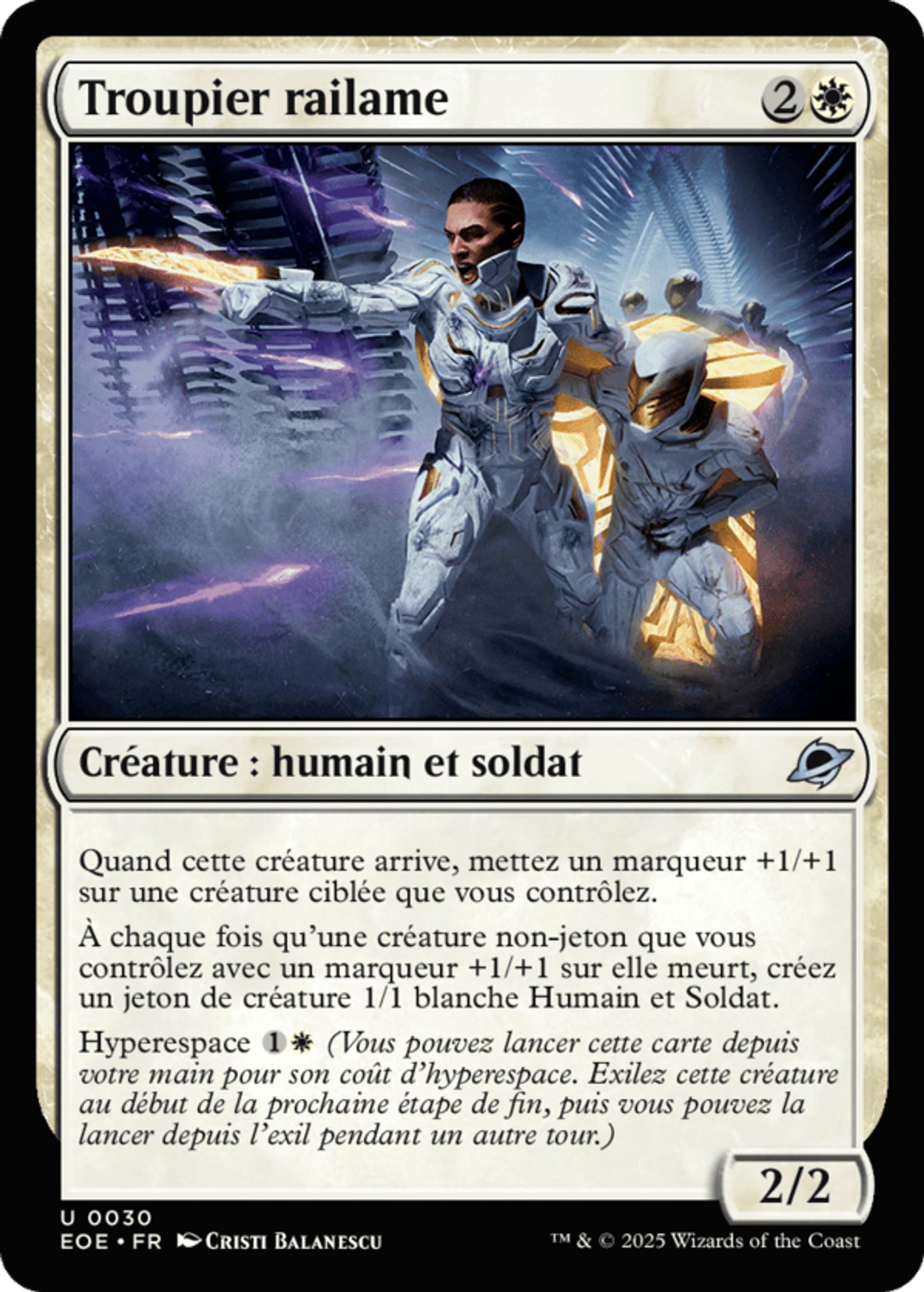 Troupier railame — Edge of Eternities — Magic: The Gathering