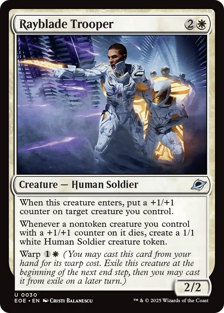 Rayblade Trooper — Edge of Eternities — Magic: The Gathering