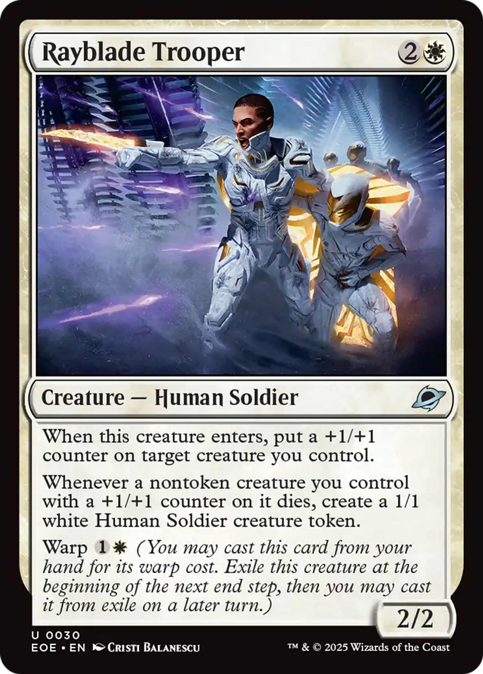 Rayblade Trooper — Edge of Eternities — Magic: The Gathering