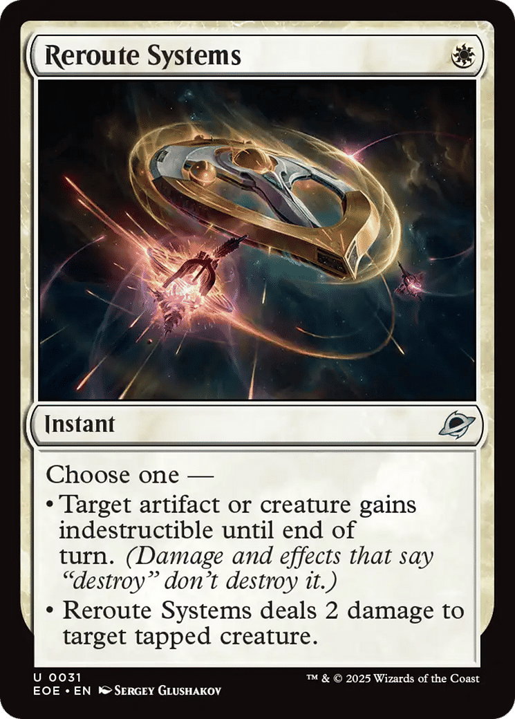 Reroute Systems — Edge of Eternities — Magic: The Gathering