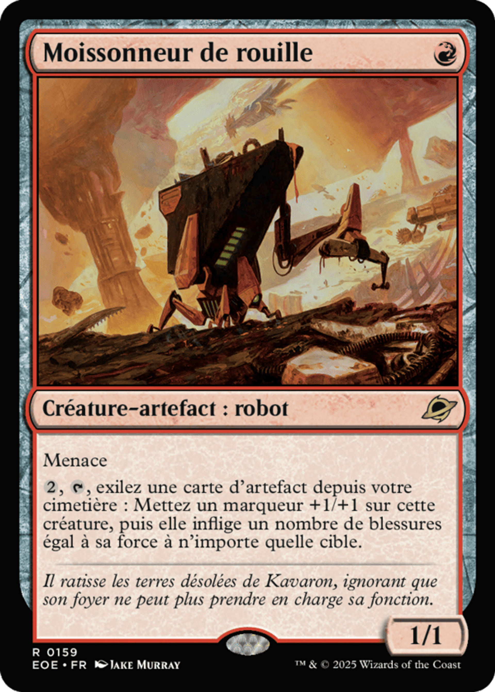 Moissonneur de rouille — Edge of Eternities — Magic: The Gathering