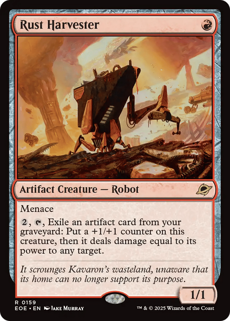 Rust Harvester — Edge of Eternities — Magic: The Gathering