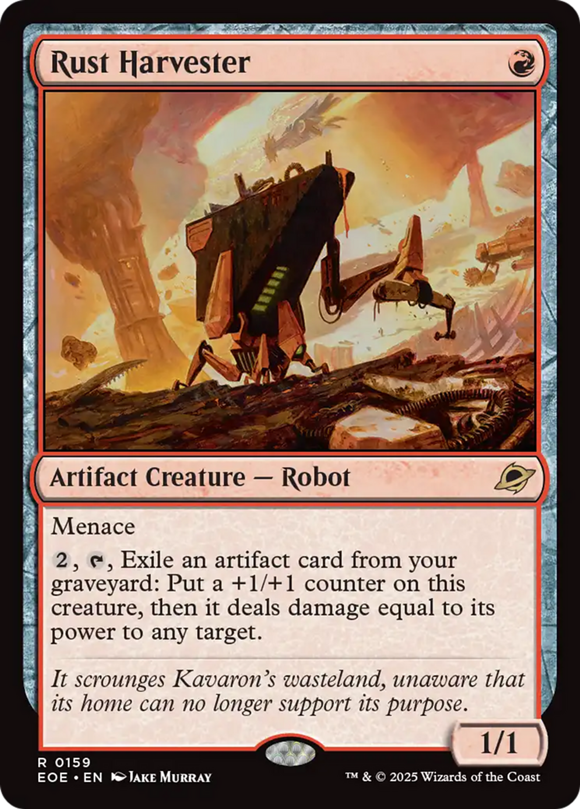Moissonneur de rouille — Edge of Eternities — Magic: The Gathering