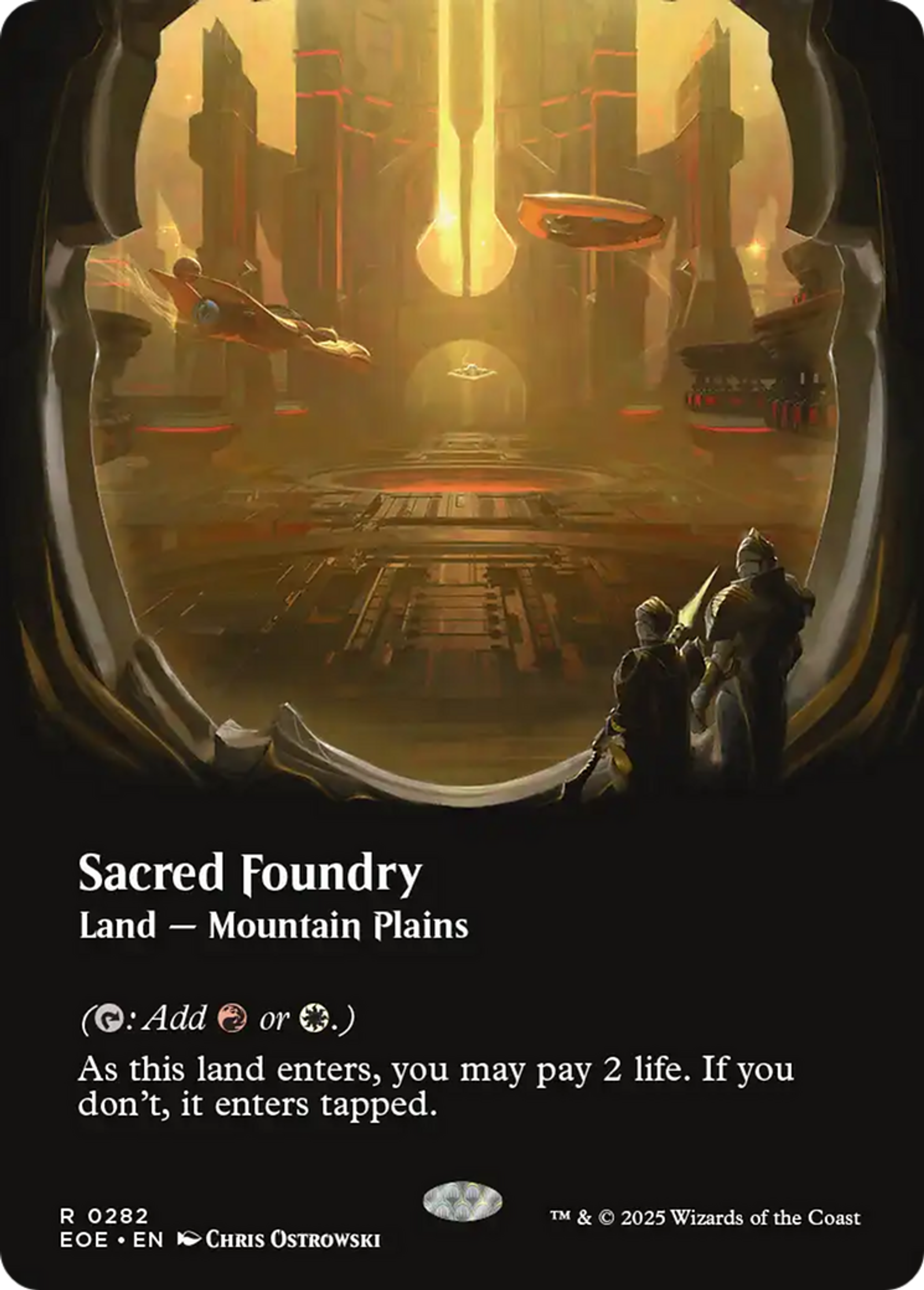 Sacred Foundry — Edge of Eternities — Magic: The Gathering