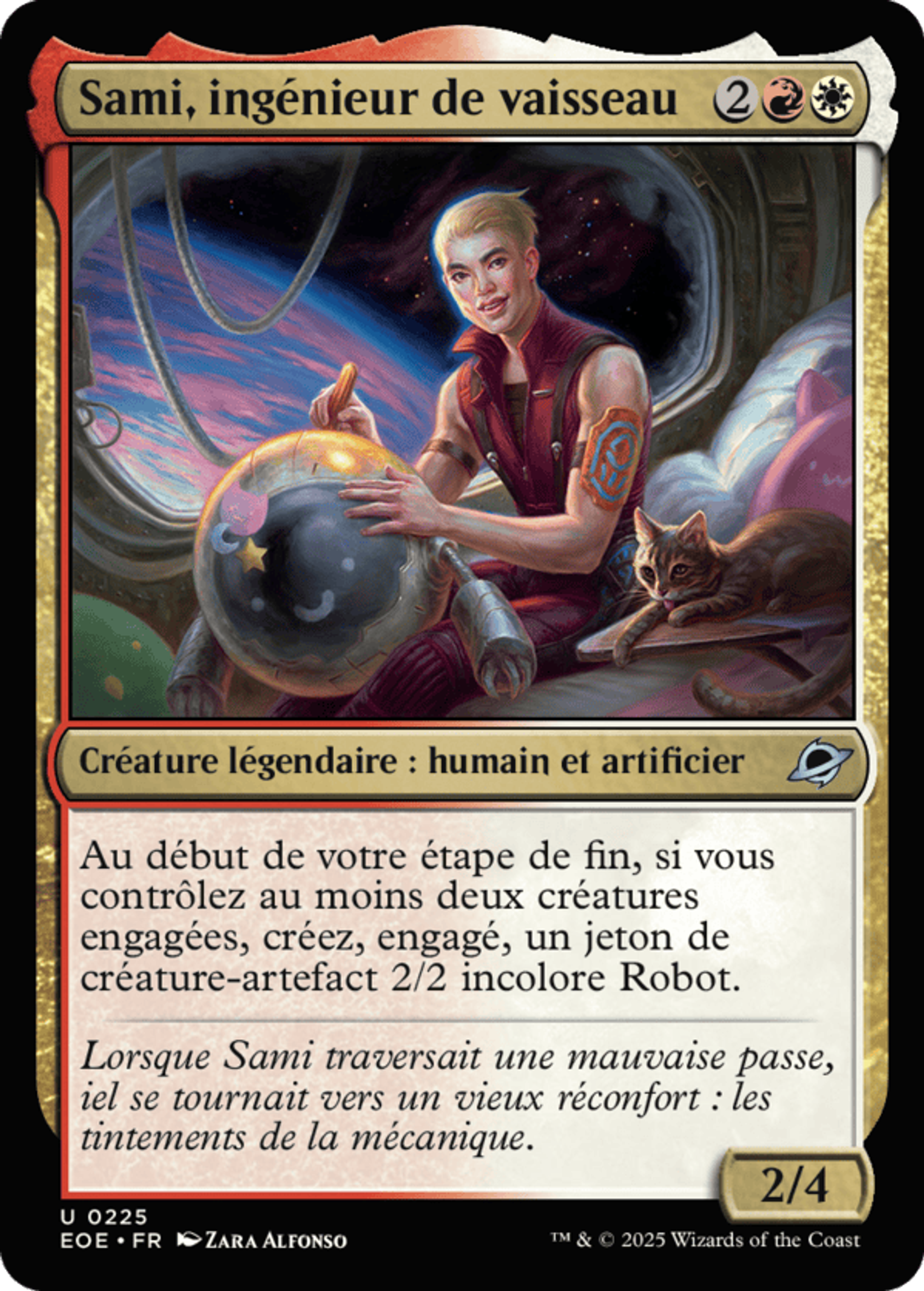 Sami, ingénieur de vaisseau — Edge of Eternities — Magic: The Gathering