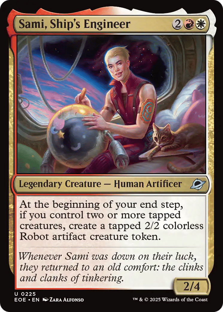 Sami, Ship's Engineer — Edge of Eternities — Magic: The Gathering