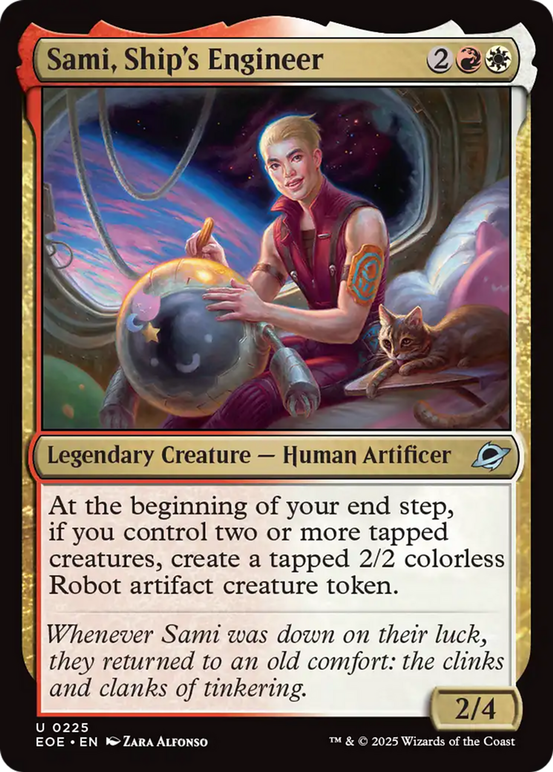 Sami, ingénieur de vaisseau — Edge of Eternities — Magic: The Gathering
