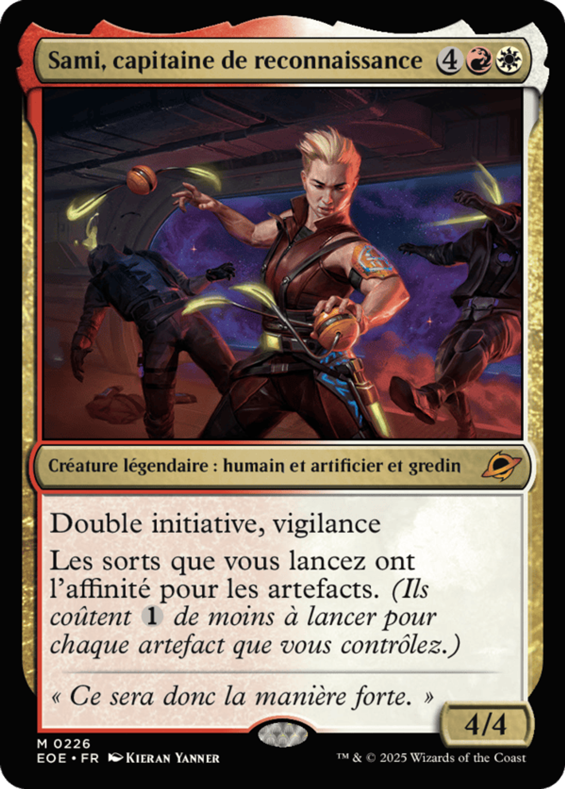 Sami, capitaine de reconnaissance — Edge of Eternities — Magic: The Gathering
