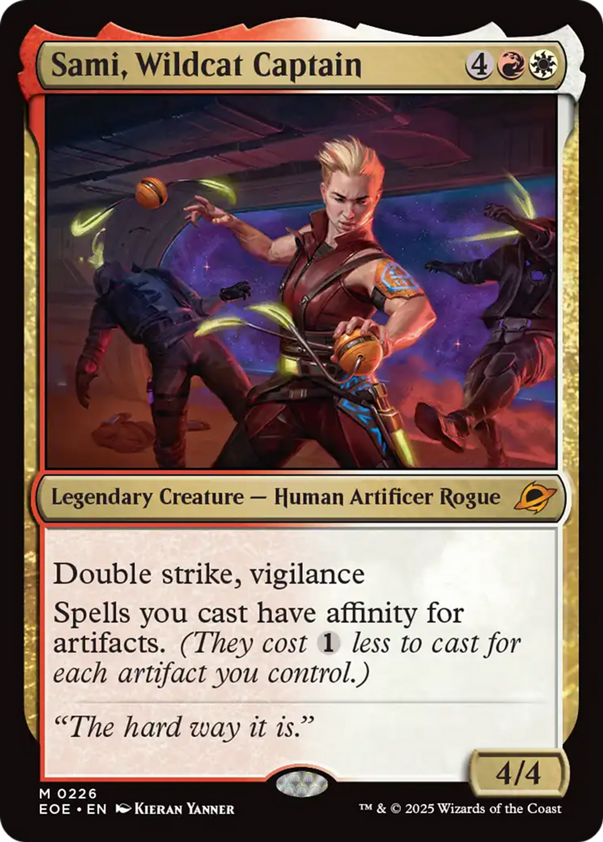 Sami, capitaine de reconnaissance — Edge of Eternities — Magic: The Gathering