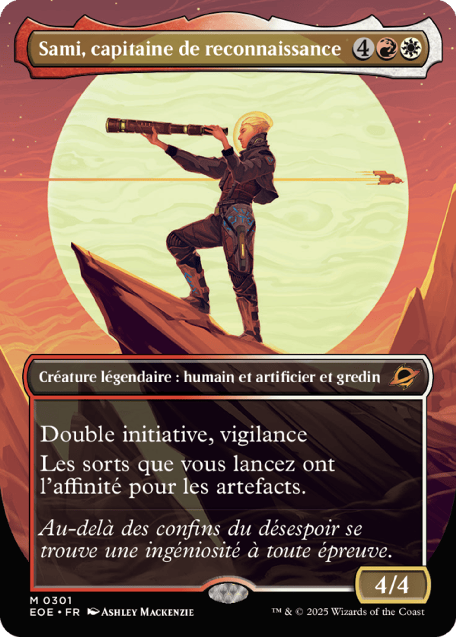 Sami, capitaine de reconnaissance — Edge of Eternities — Magic: The Gathering