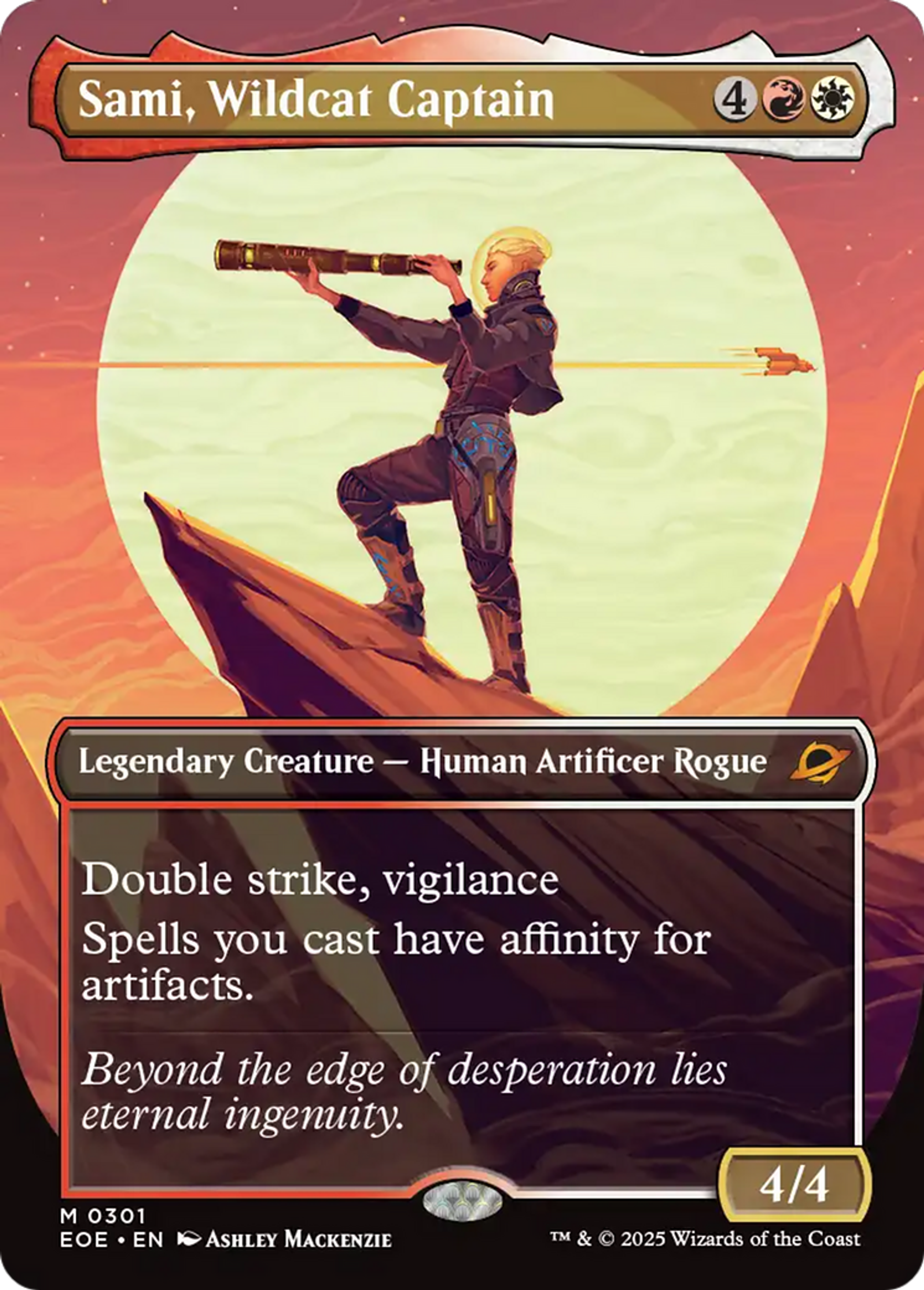 Sami, capitaine de reconnaissance — Edge of Eternities — Magic: The Gathering