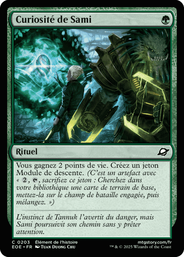 Curiosité de Sami — Edge of Eternities — Magic: The Gathering