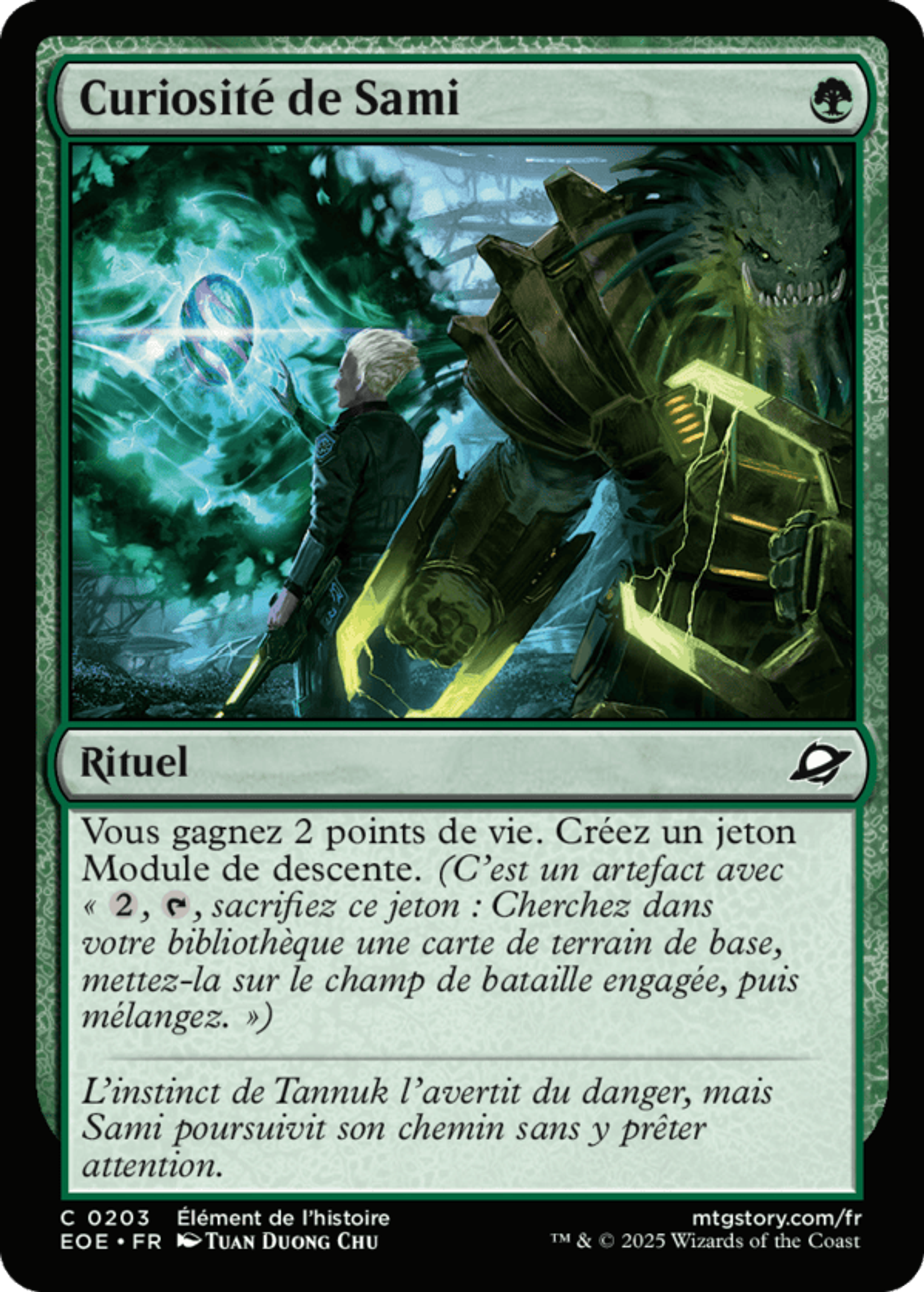 Curiosité de Sami — Edge of Eternities — Magic: The Gathering