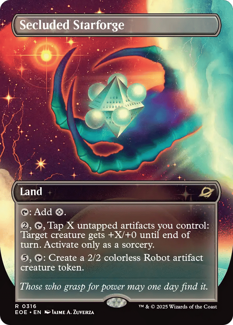 Secluded Starforge — Edge of Eternities — Magic: The Gathering