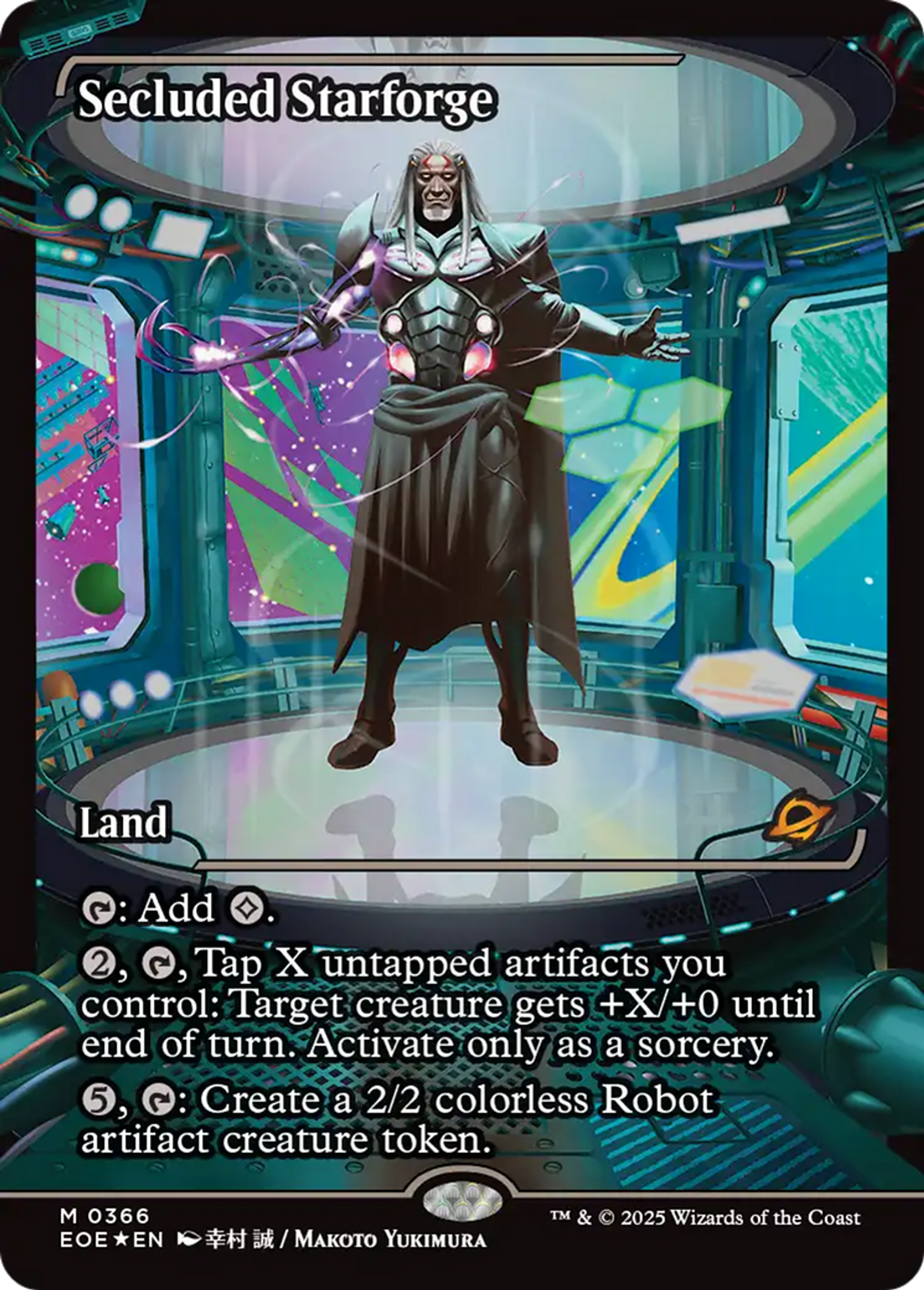 Forge stellaire retirée — Edge of Eternities — Magic: The Gathering