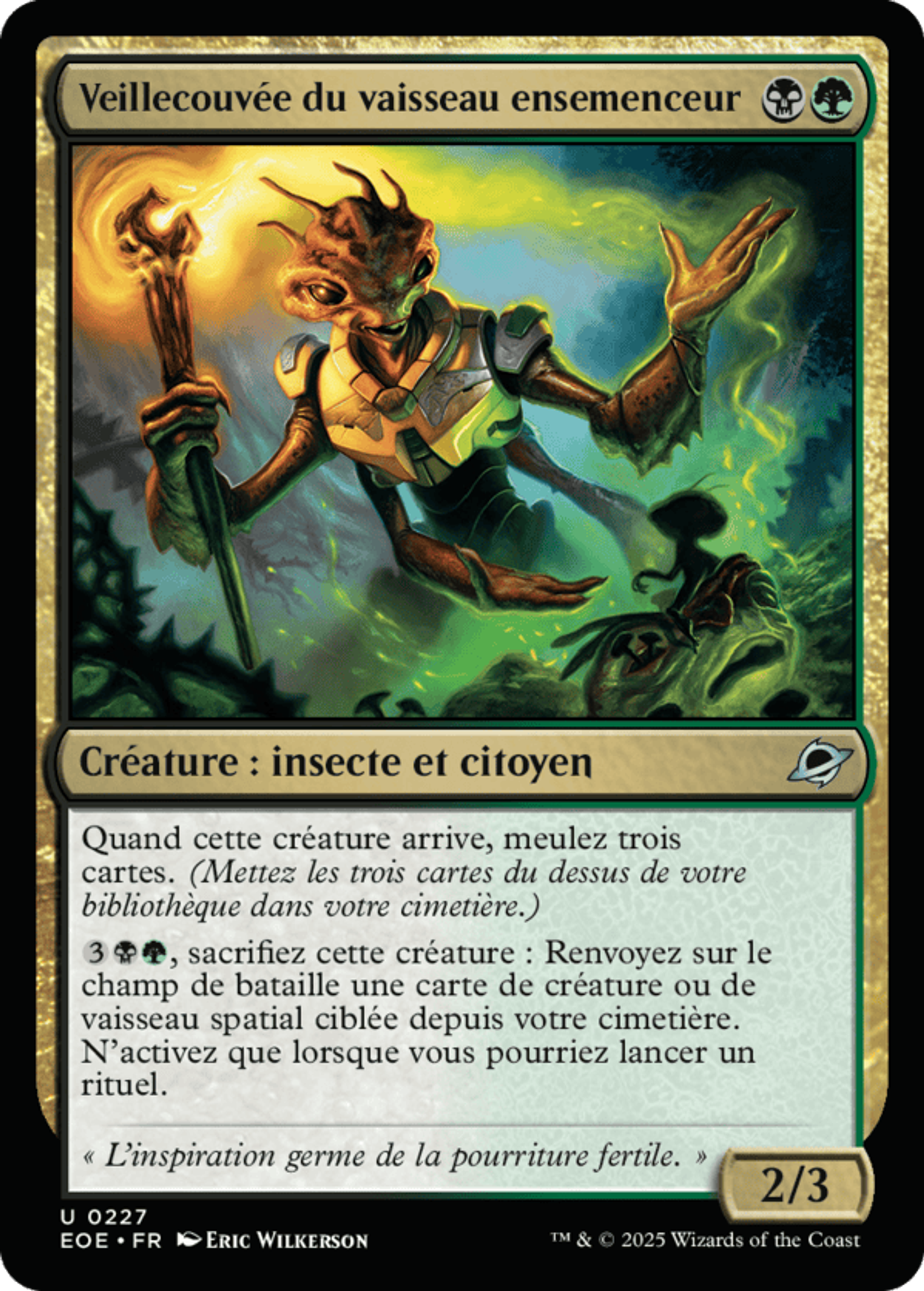 Veillecouvée du vaisseau ensemenceur — Edge of Eternities — Magic: The Gathering