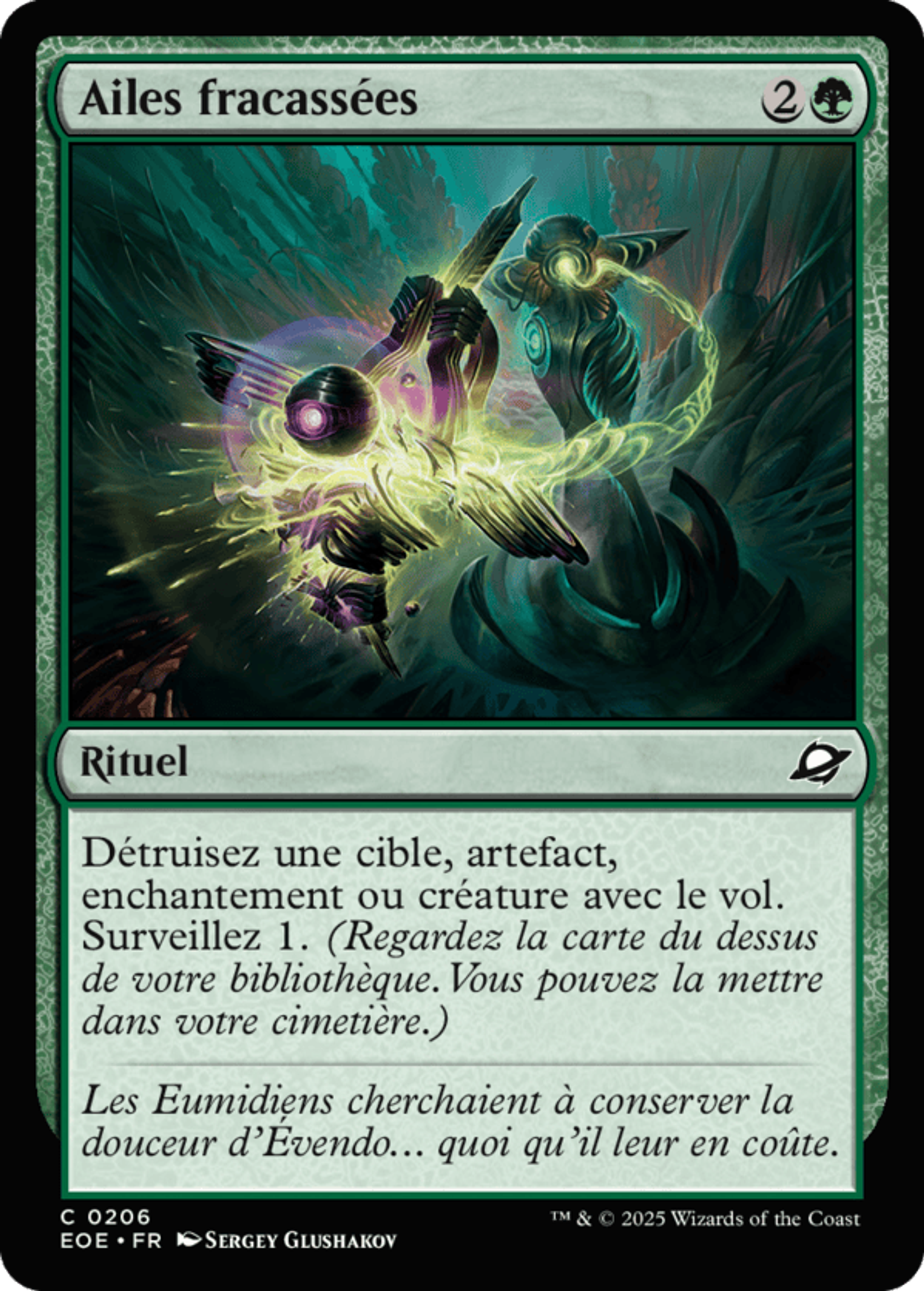 Ailes fracassées — Edge of Eternities — Magic: The Gathering