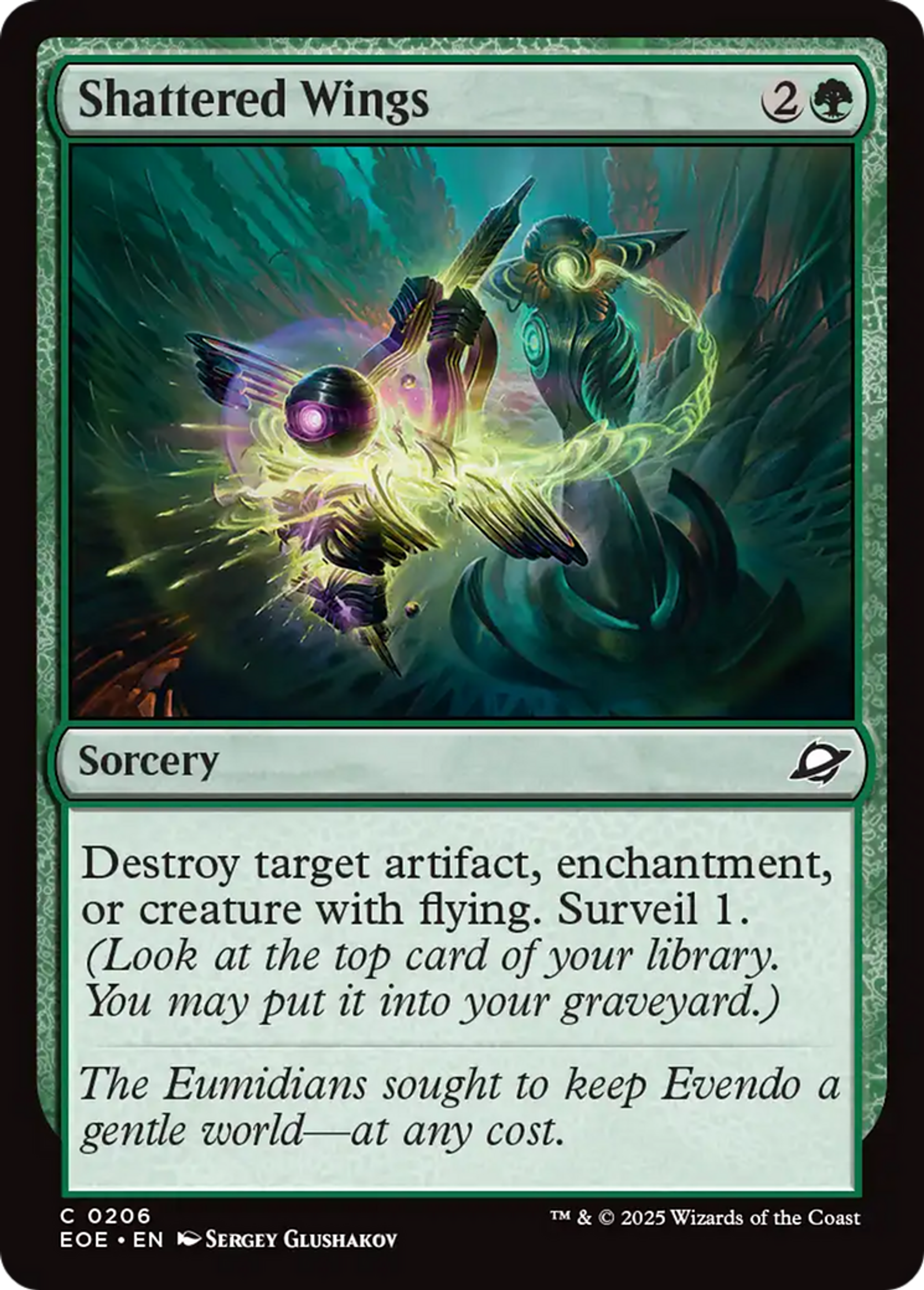 Ailes fracassées — Edge of Eternities — Magic: The Gathering