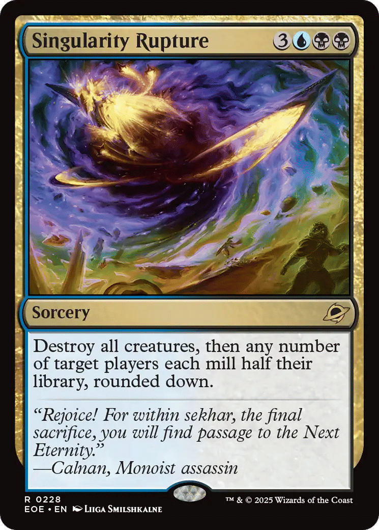 Singularity Rupture — Edge of Eternities — Magic: The Gathering