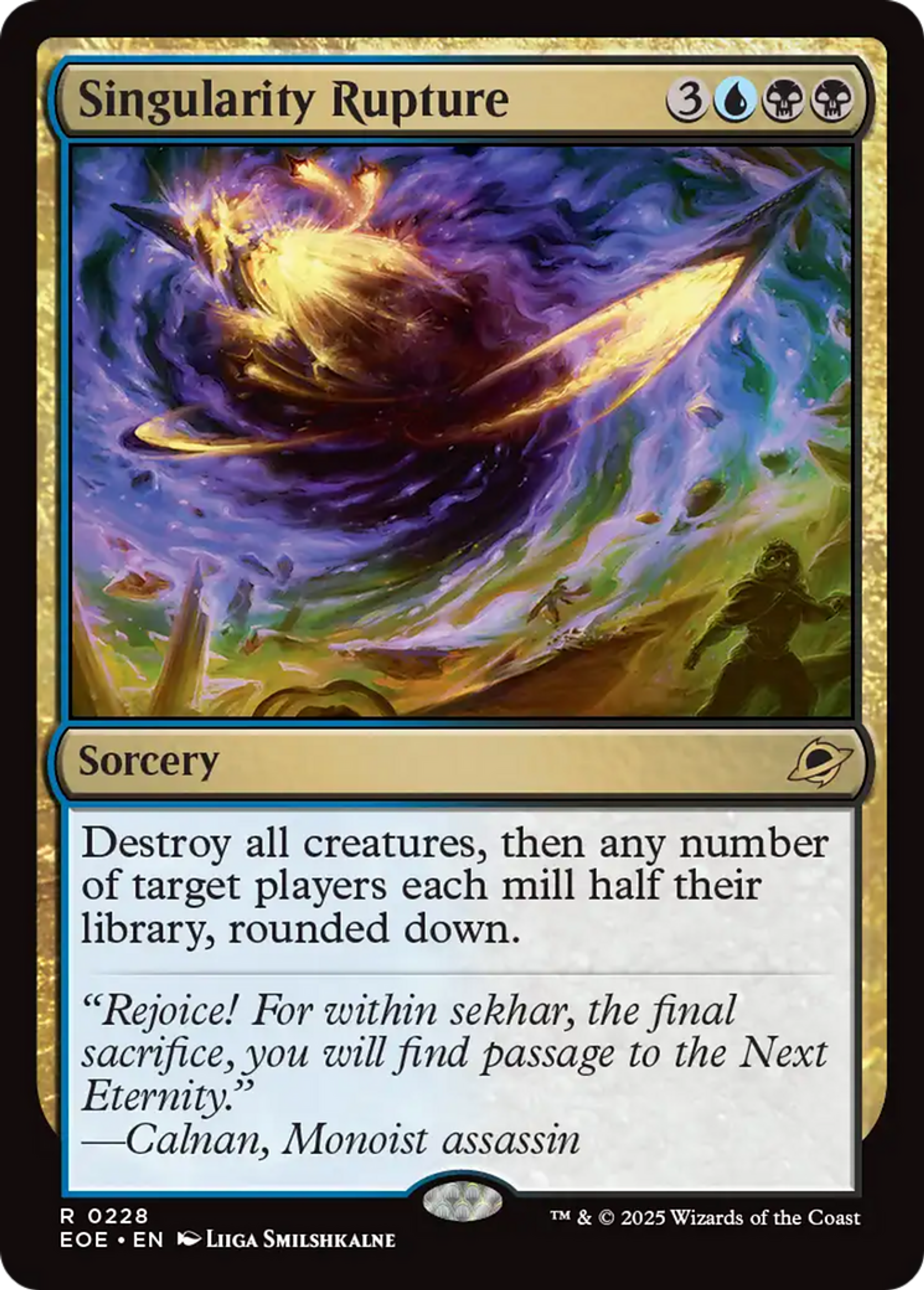Rupture de singularité — Edge of Eternities — Magic: The Gathering